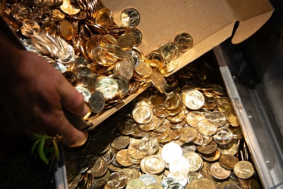 The 150-pound treasure chest is located within seven miles of San Francisco’s city hall and is buried one foot underground