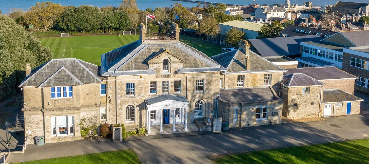 Ryde School is the Isle of Wight's only boarding school and charges £45,000 a year.