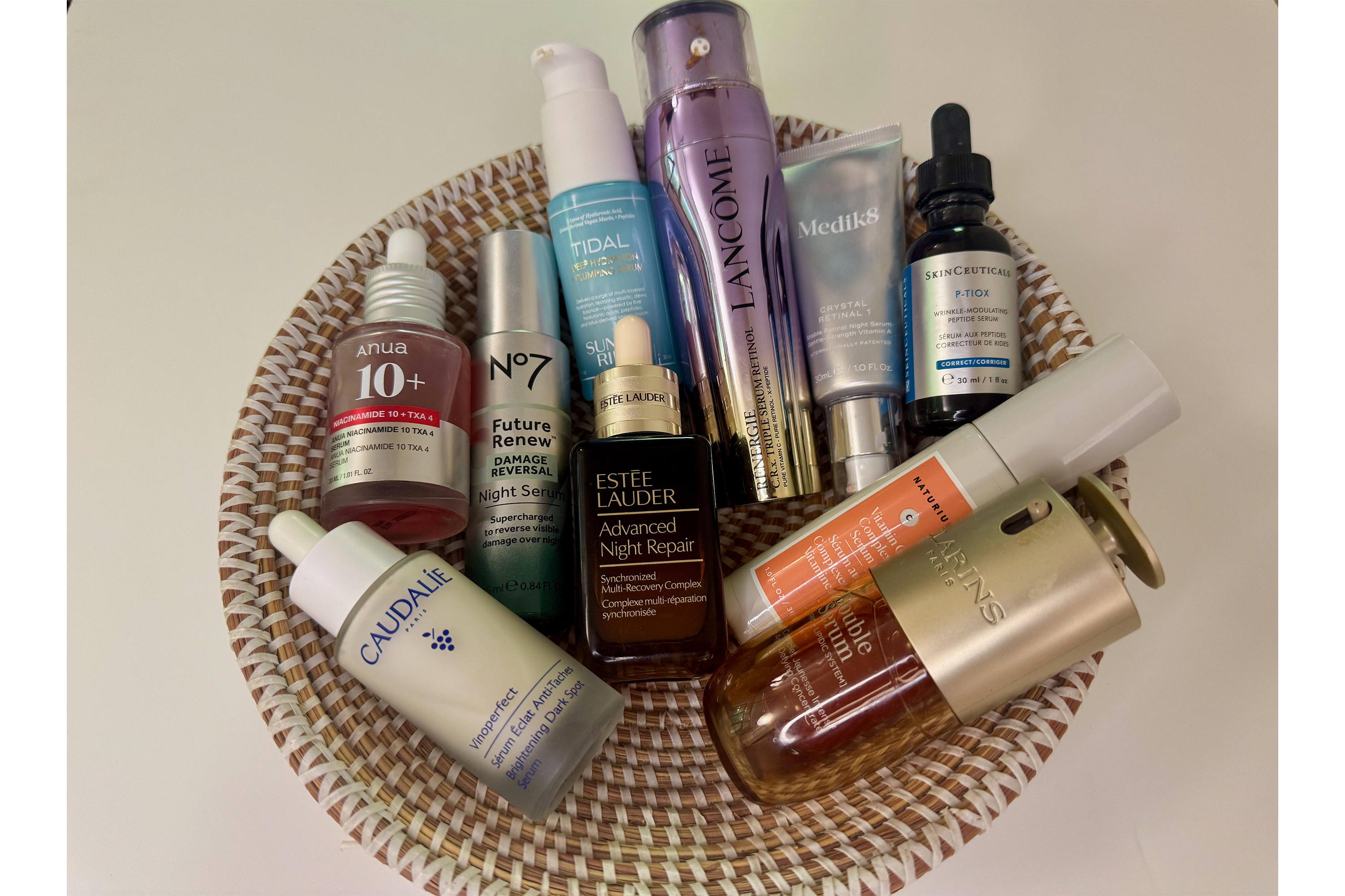 I tested a range of serum that target signs of ageing (Sabine Wiesel/The Independent)
