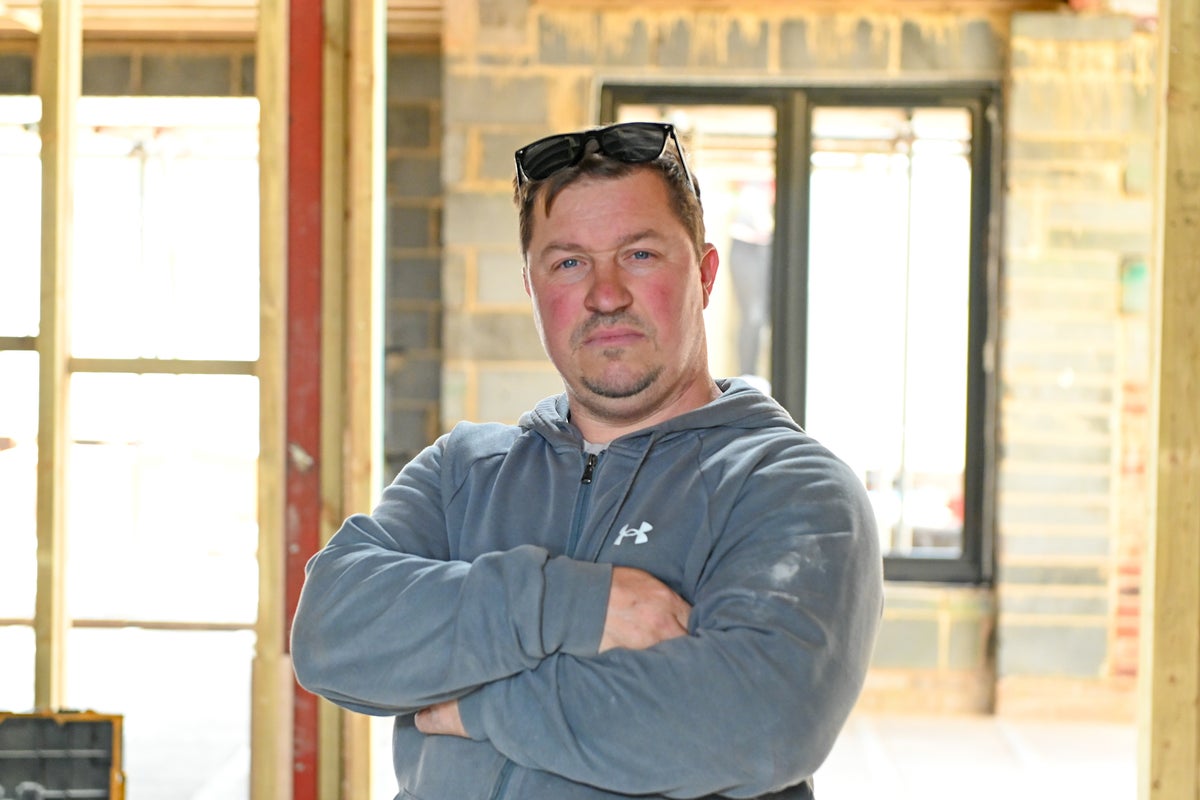 Dad building dream home hit with £60,000 bill after council ‘ghosts’ him