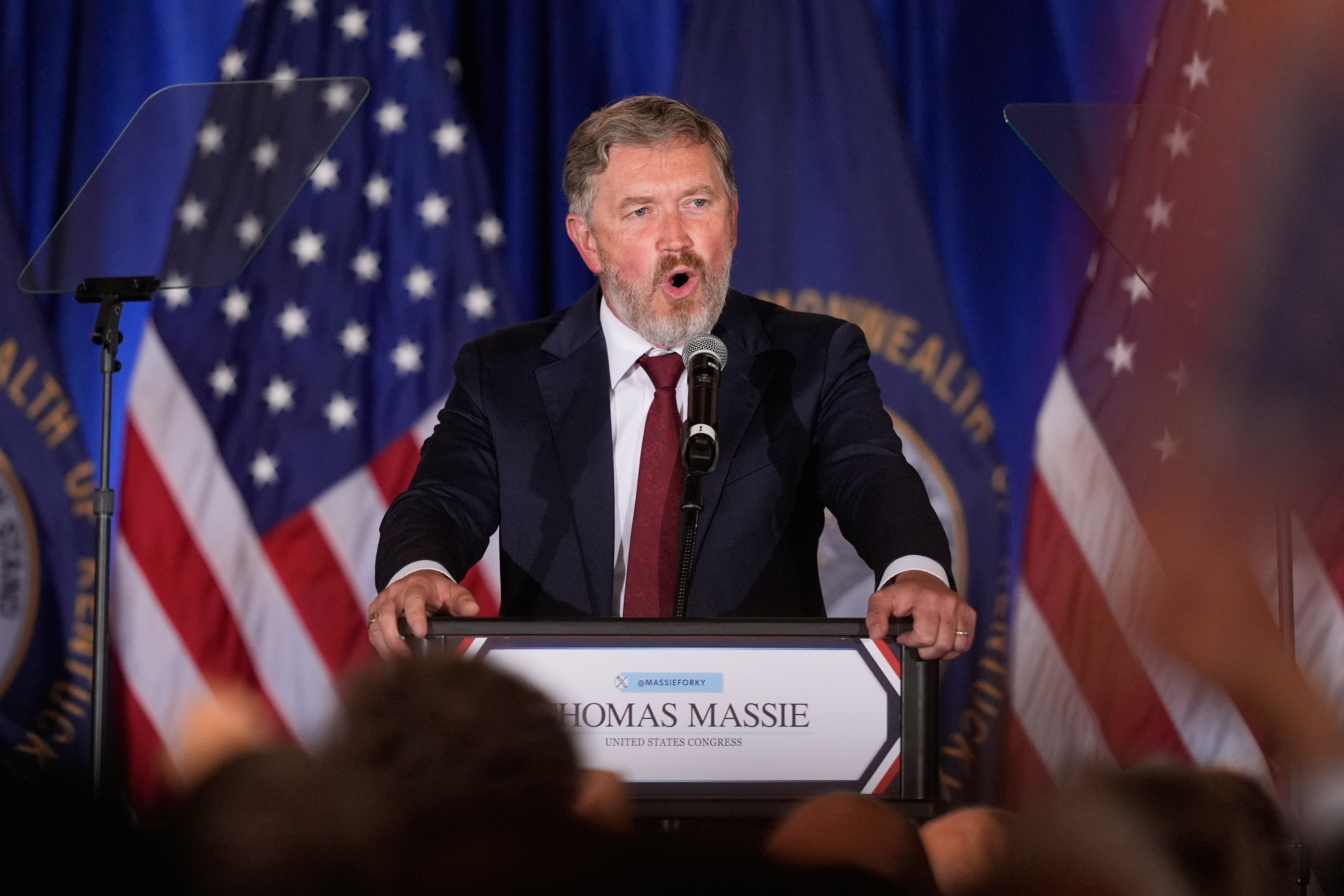 Rep. Thomas Massie, a Republican from Kentucky, lost his primary to a Trump-backed primary challenger