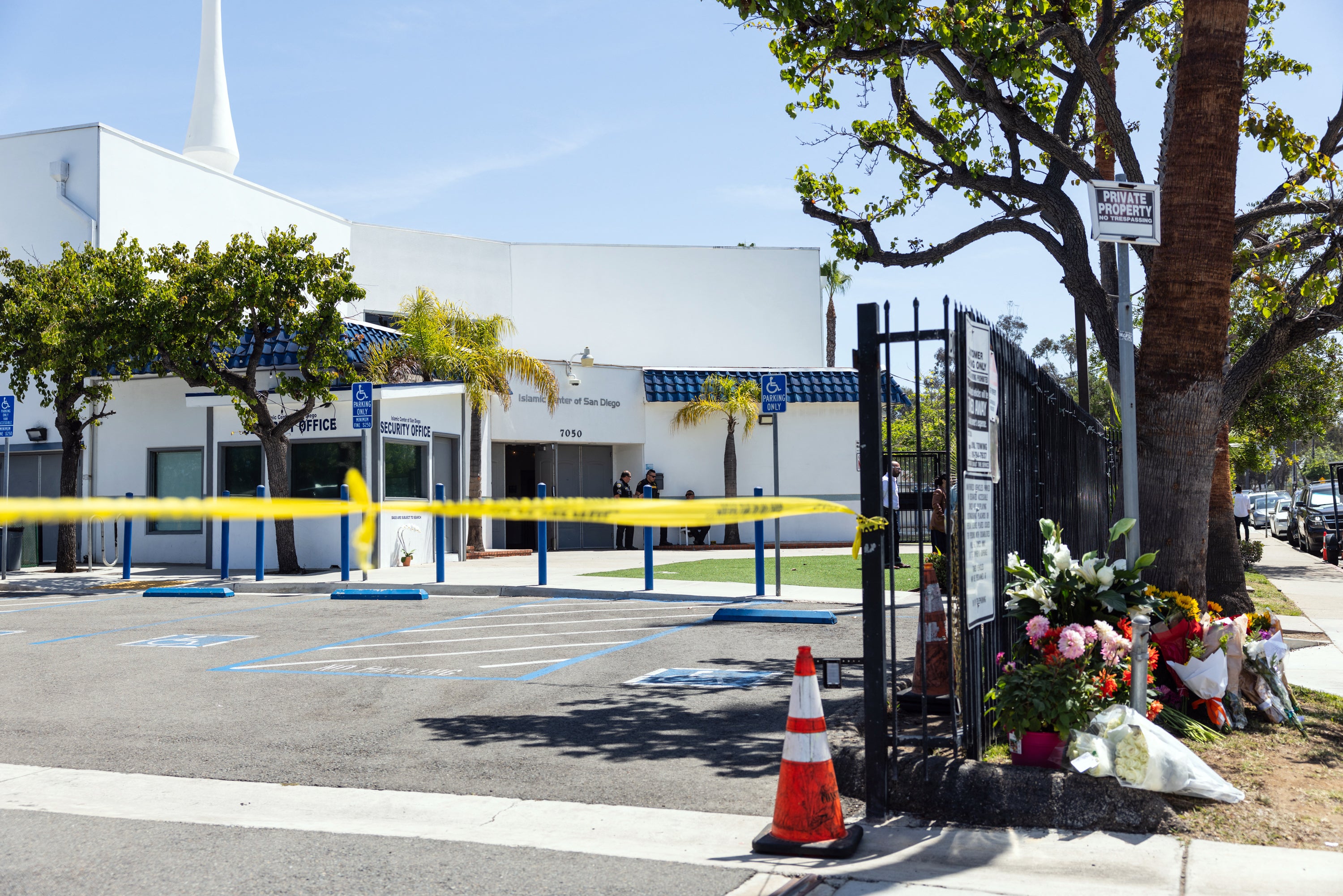 Authorities say the pair referred to themselves as the “Sons of Tarrant” — an apparent nod to the Christchurch mosque massacre in New Zealand that left 51 worshippers dead in 2019