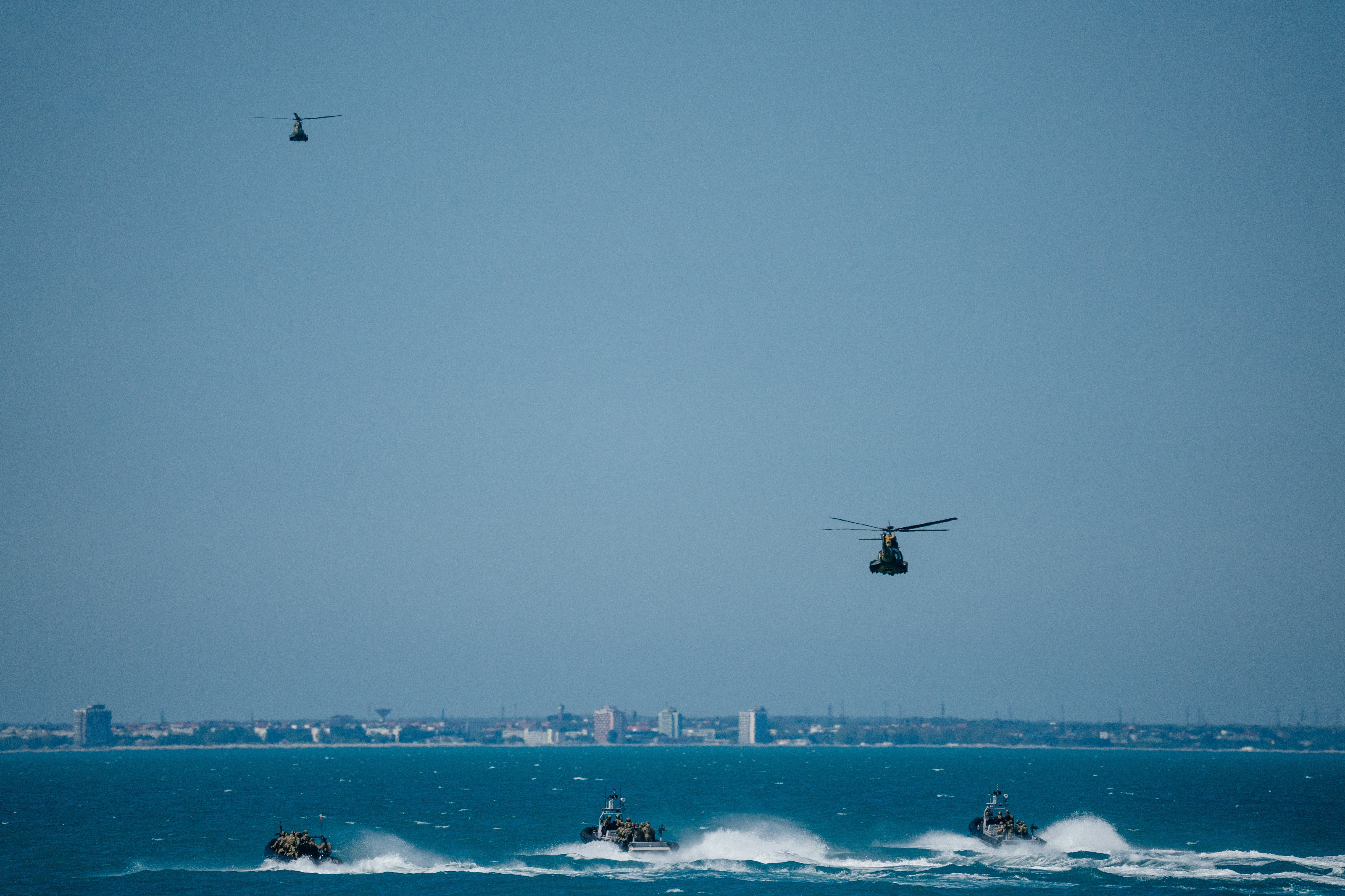 Nato special operations forces take part in the Trojan Footprint 2026 military exercise on May 18, 2026 in Constanta, Romania. Taking part are 1000 US SOF personnel and 2000 personnel from 23 NATO Allies including Bulgaria, Croatia, Estonia, Georgia, Germany, Greece, Hungary, Latvia, Lithuania, North Macedonia, Poland, Romania and the UK.