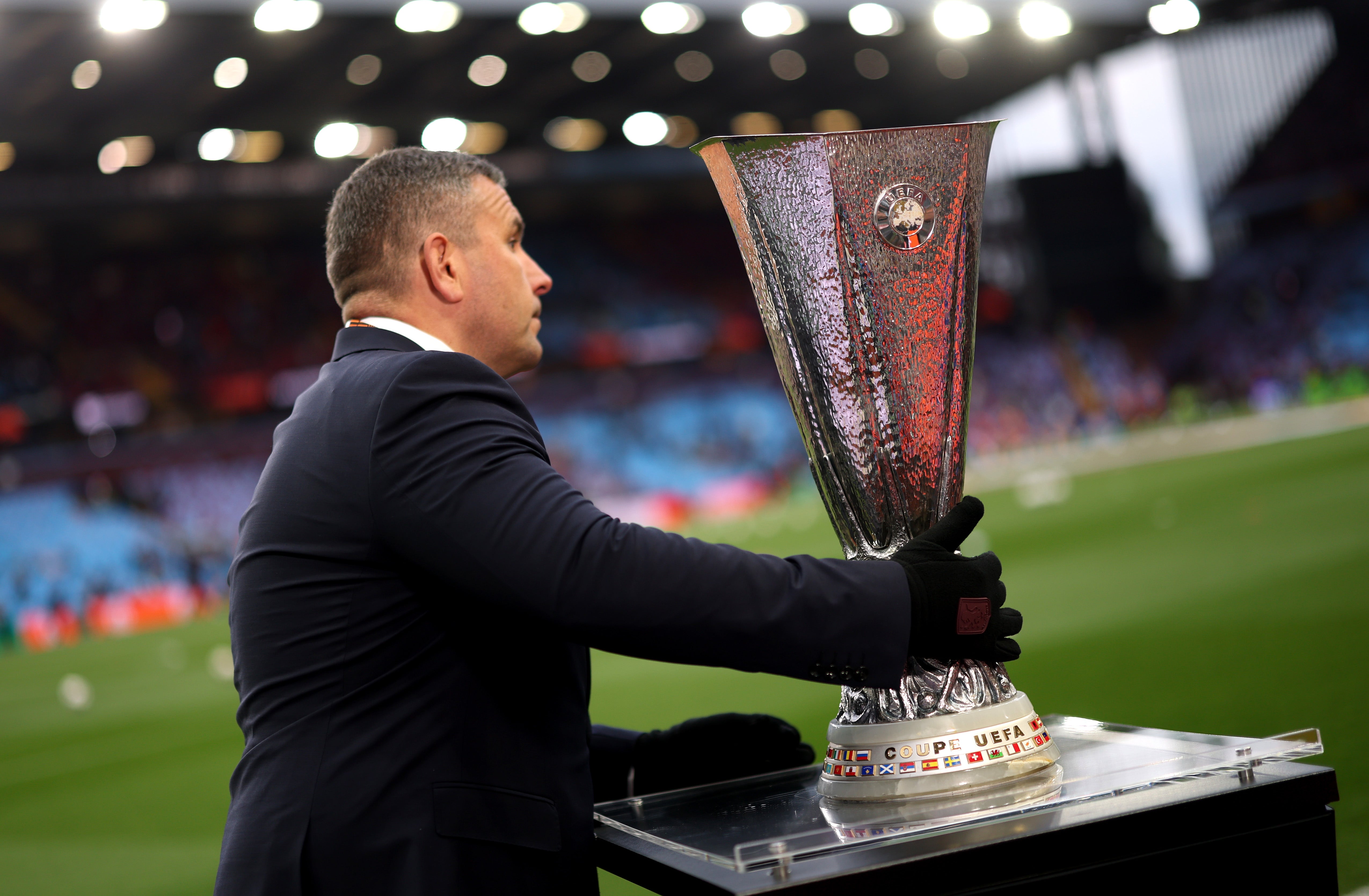 The Europa League trophy is up for grabs tonight