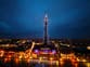 Blackpool Tower lights up for Strictly Come Dancing’s three new hosts