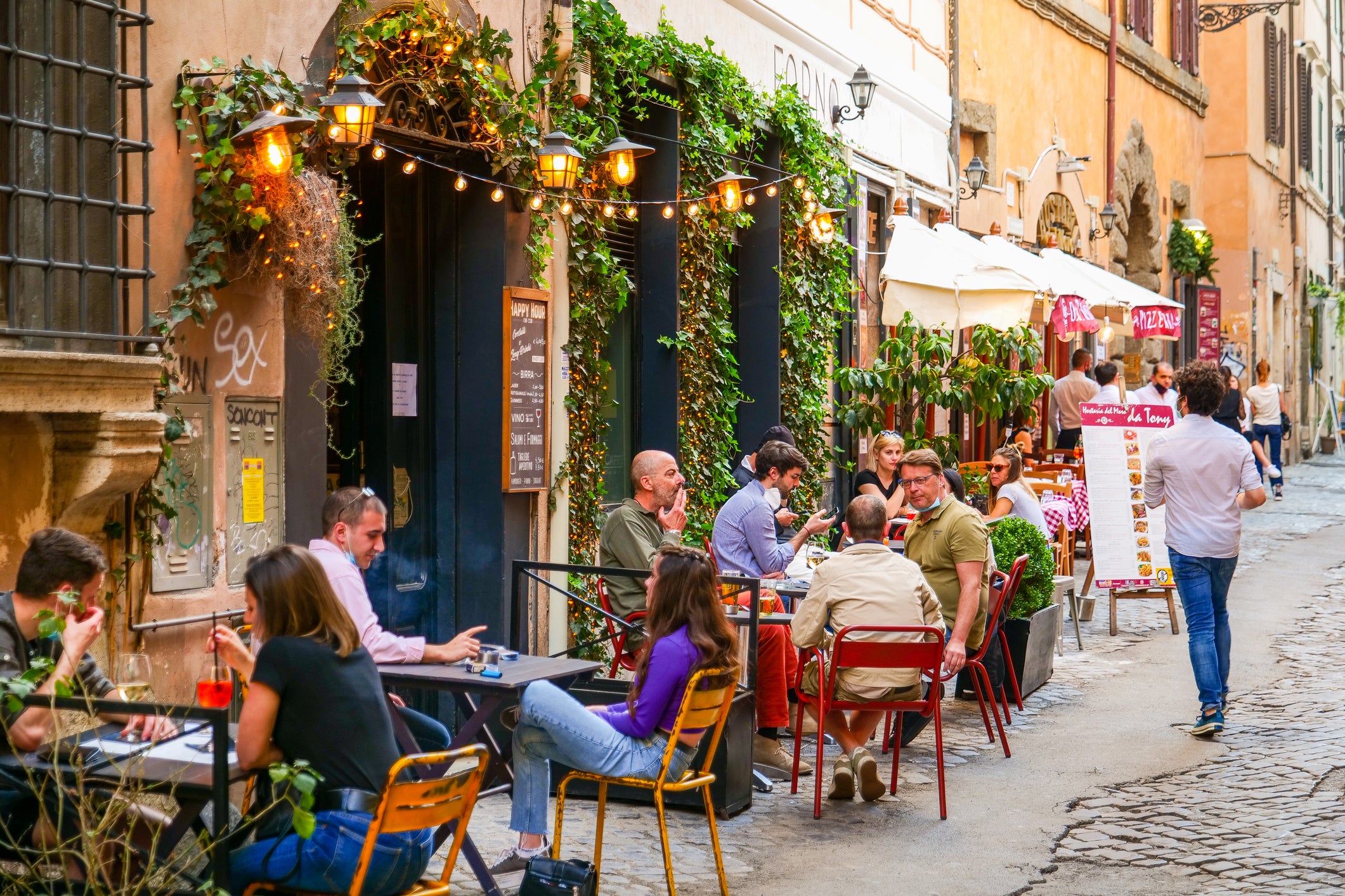 Trastevere was among Emma's favourite neighbourhoods (Getty Images / iStockPhoto)