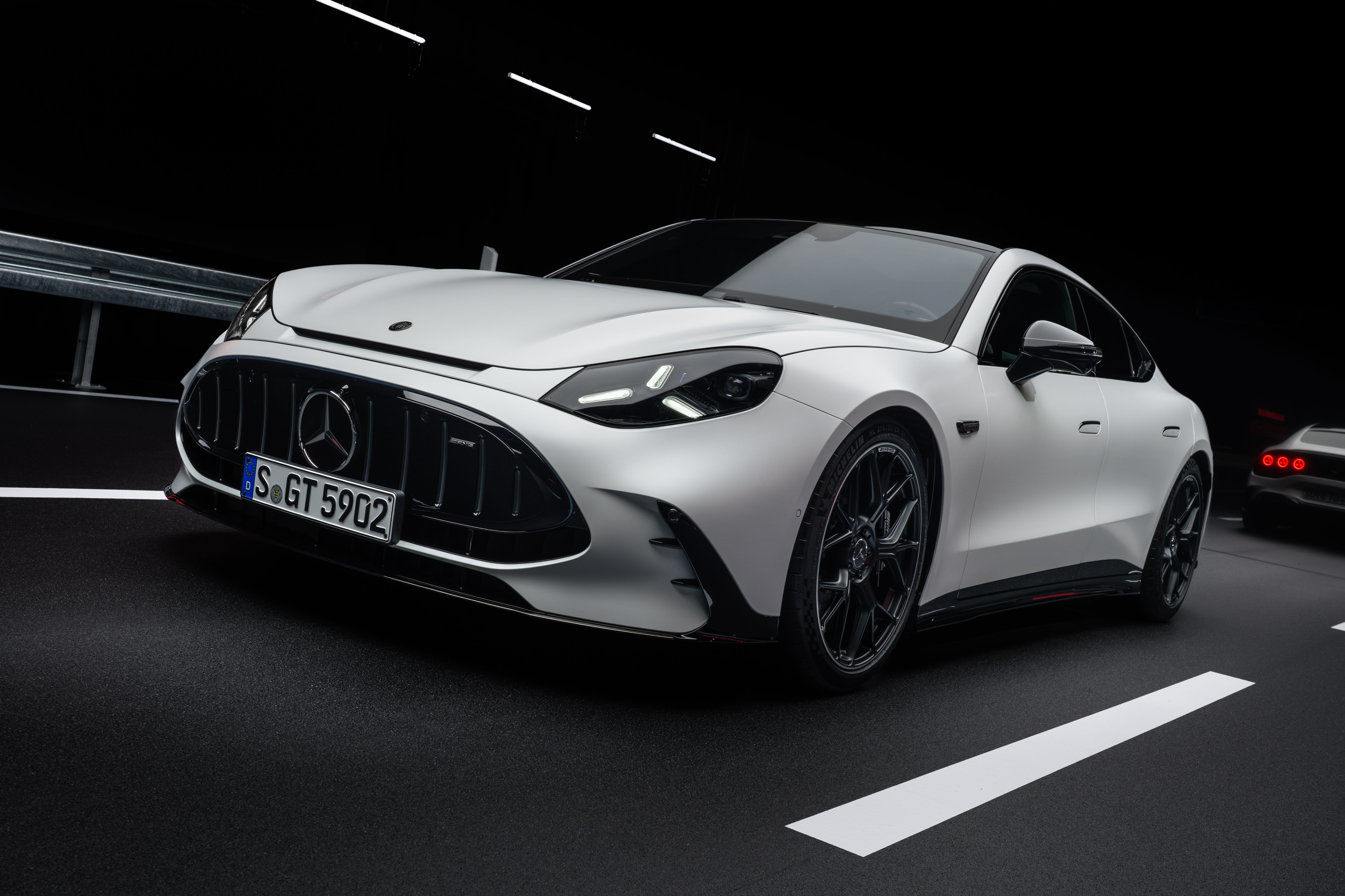 New electric Mercedes-AMG GT packs British tech with 1,169bhp and a V8 ...