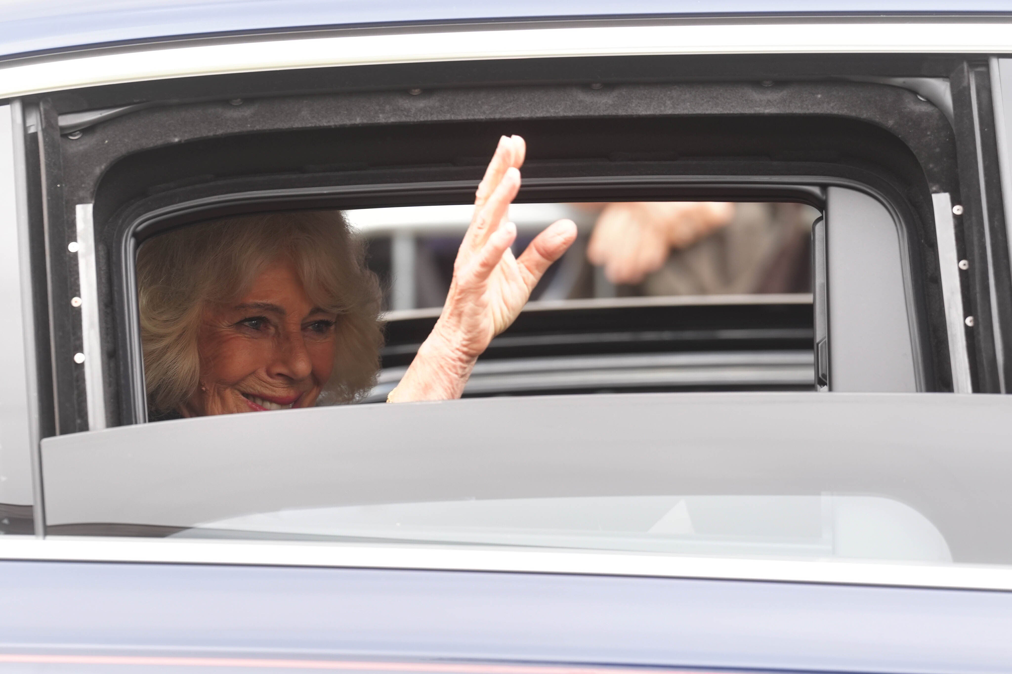 Camilla’s visit came on the second day of the King and Queen’s visit to Northern Ireland (Brian Lawless/PA)