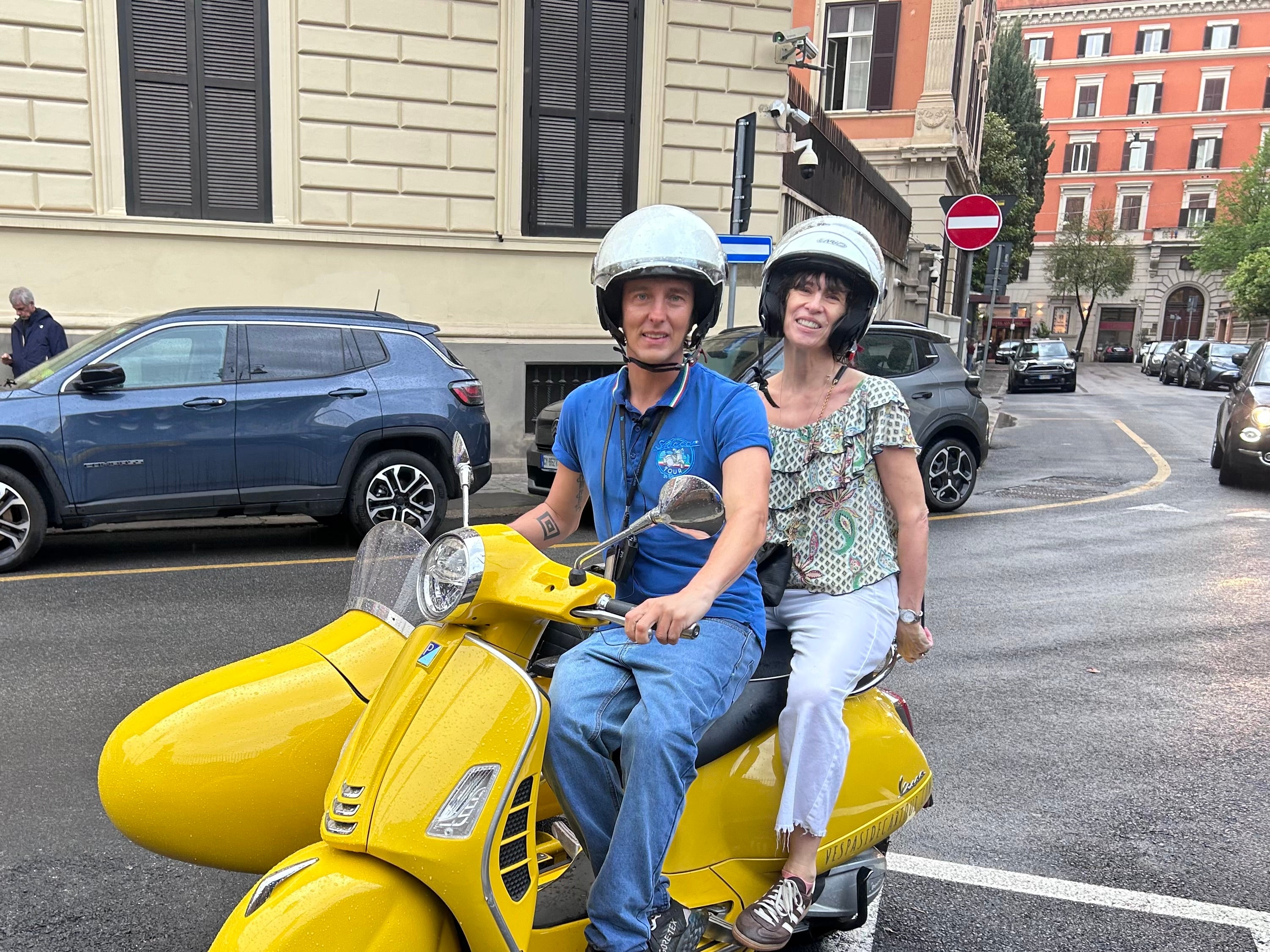 I recreated my own Roman Holiday on a Vespa tour of Italy’s capital