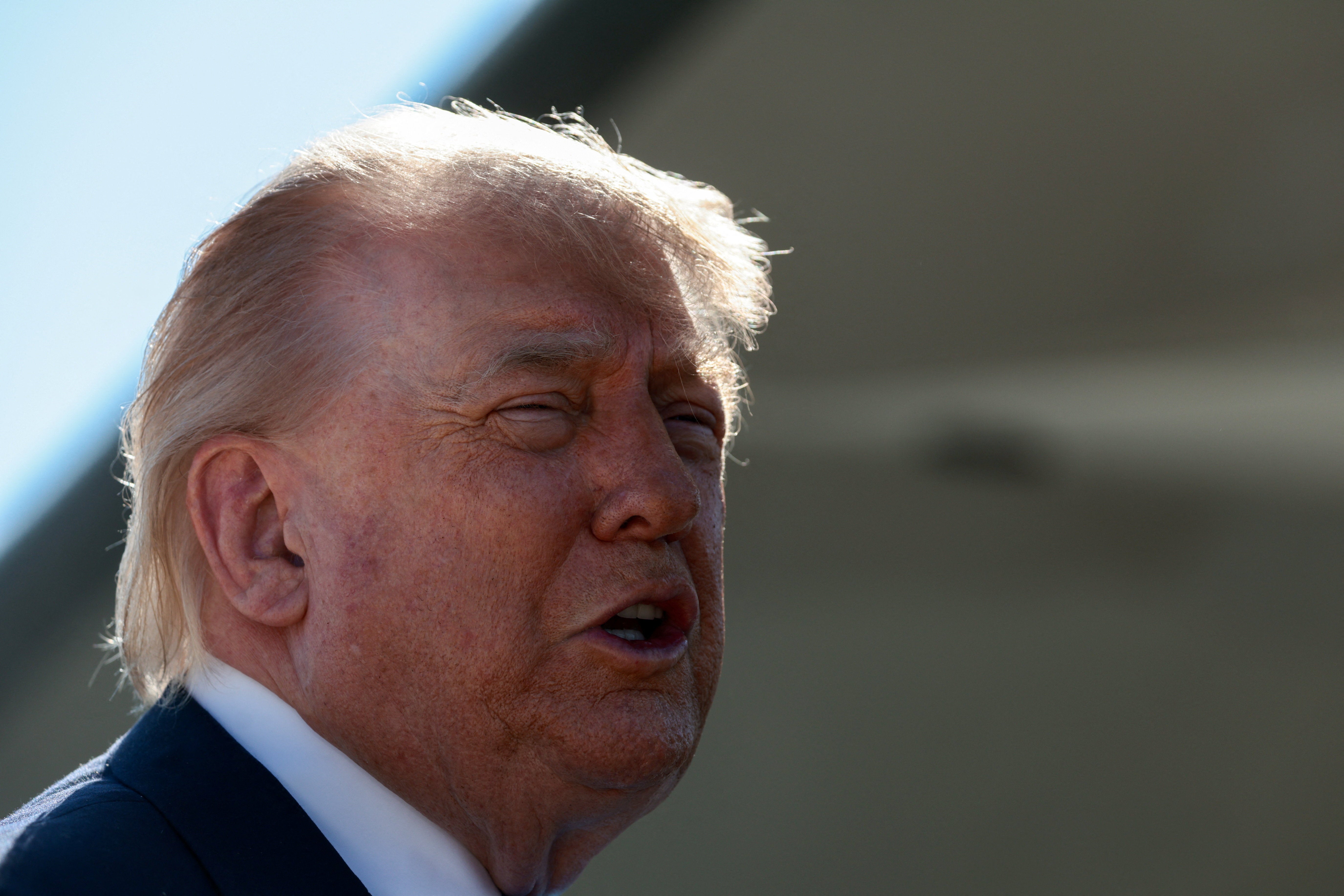 President Donald Trump has said that Americans’ financial situation isn’t a motivation for him when negotiating a peace deal with Iran (Reuters)