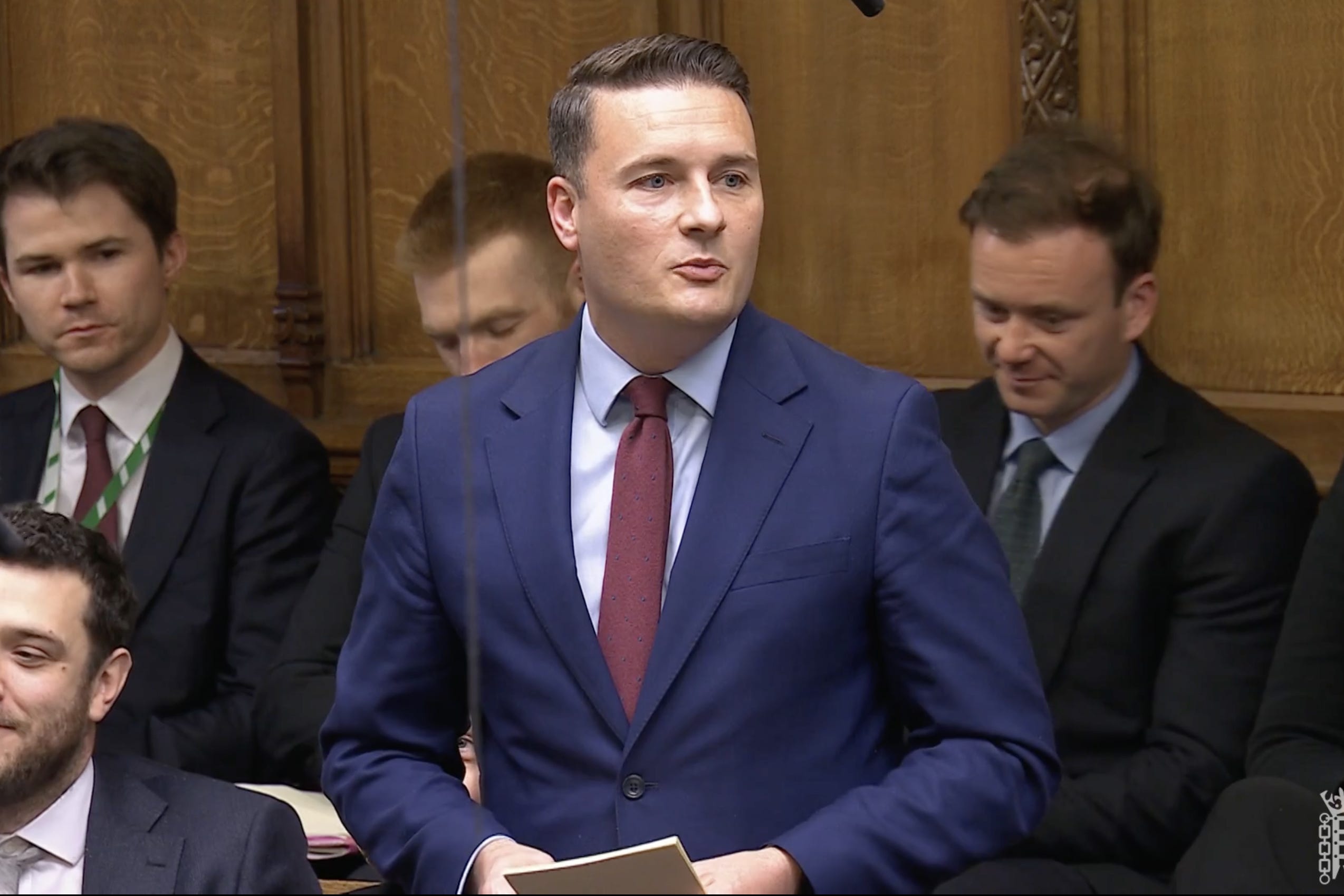 Wes Streeting said the Government is losing the fight against nationalism (House of Commons/UK Parliament/PA)
