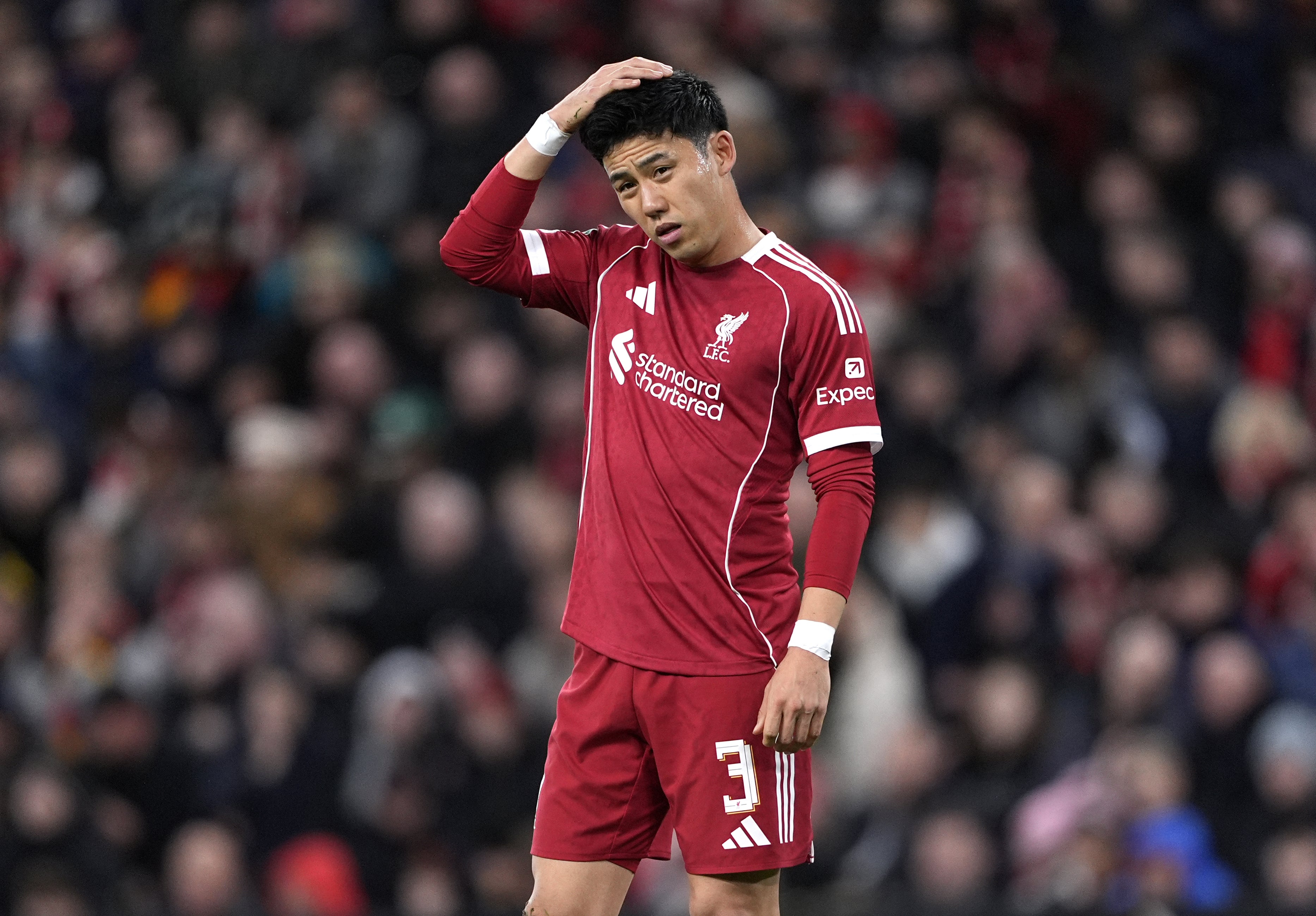 Wataru Endo has been a bit-part player (Peter Byrne/PA) (PA Archive)