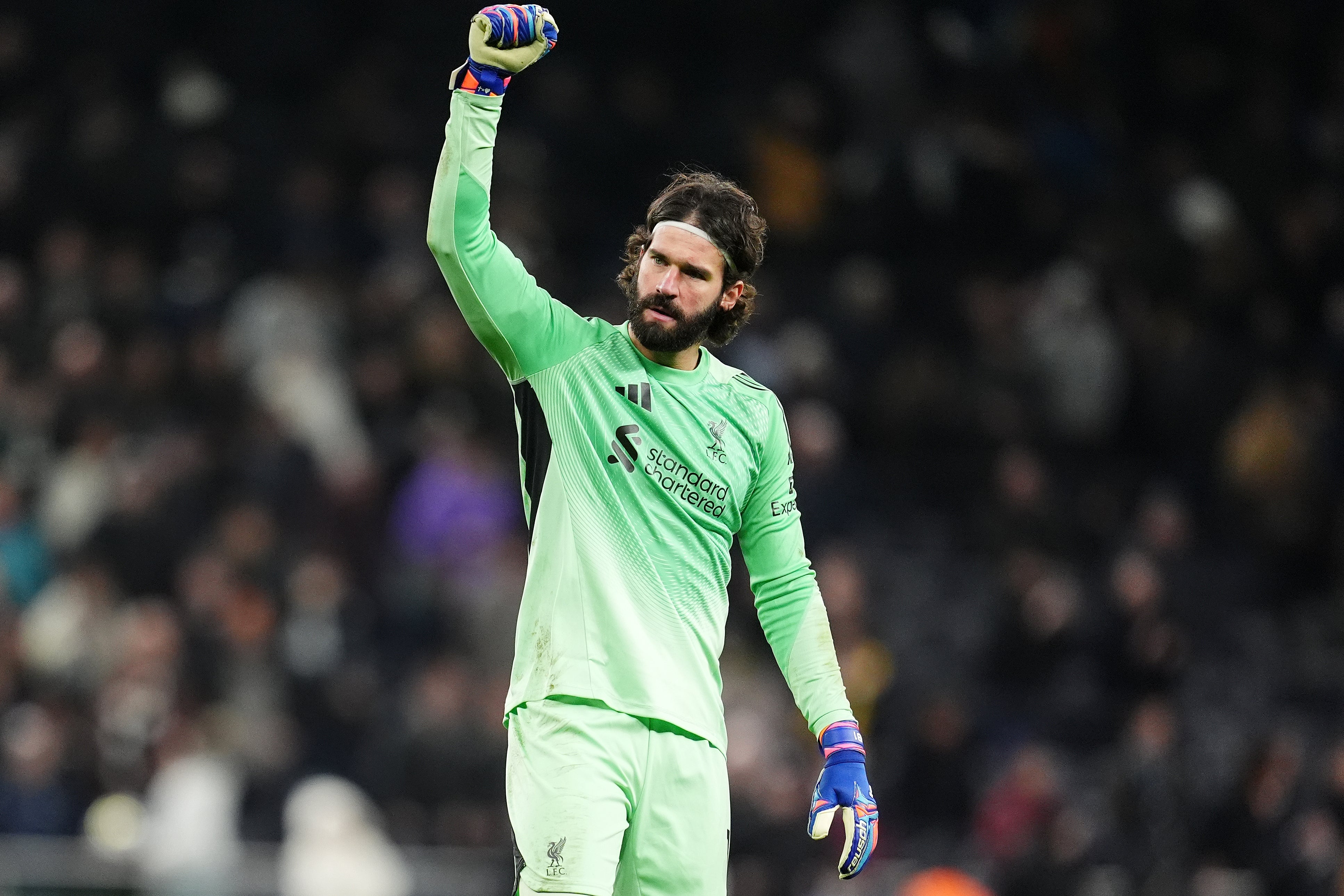 Liverpool goalkeeper Alisson Becker has been linked with Juventus (Adam Davy/PA) (PA Wire)