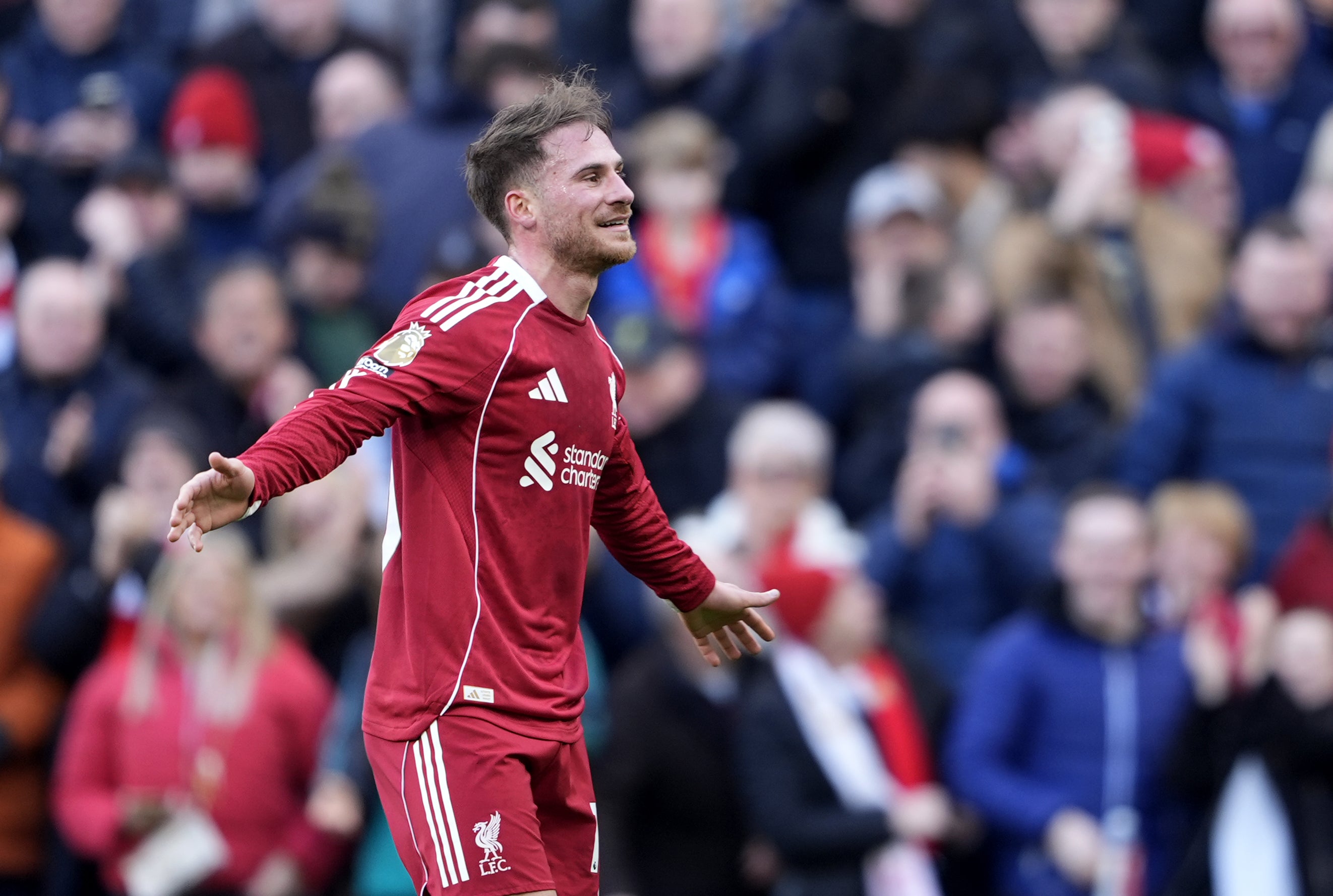 Alexis Mac Allister has struggled physically this season (Peter Byrne/PA) (PA Wire)