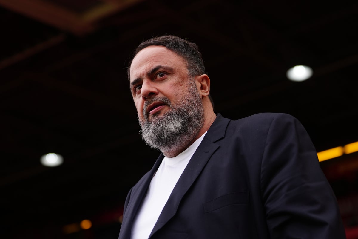 Nottingham Forest owner Evangelos Marinakis sues Crystal Palace for defamation over ultras banner Nottingham Forest owner Evangelos Marinakis sues Crystal Palace for defamation over ultras banner