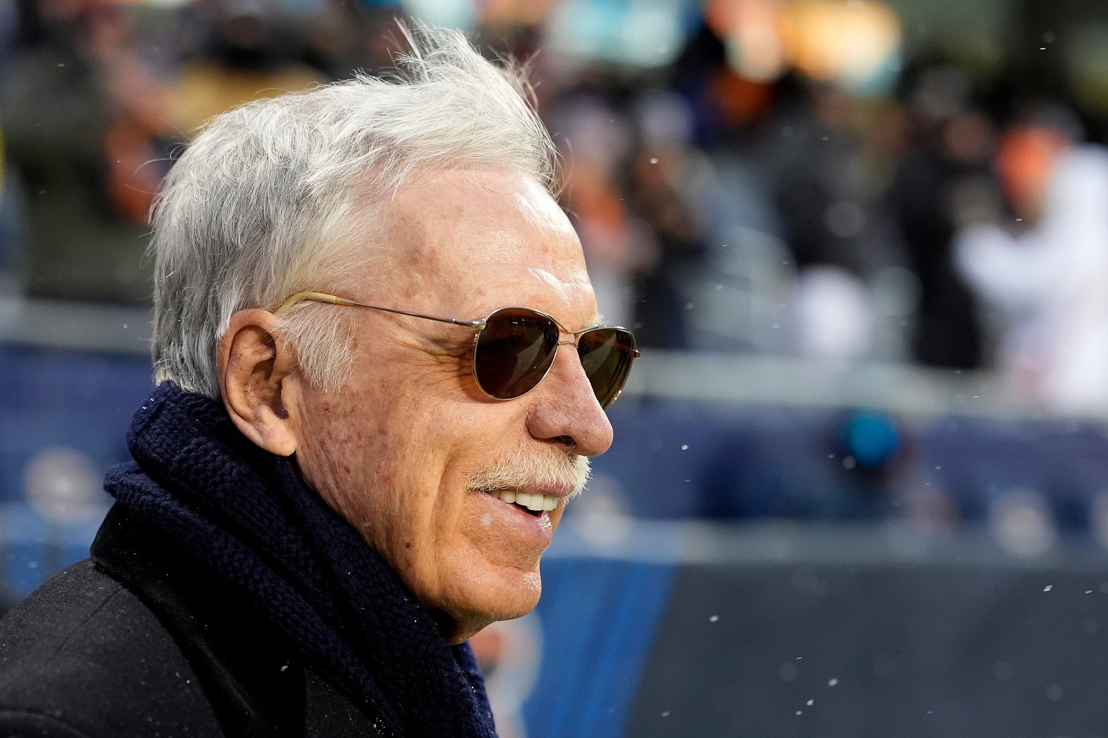 Arsenal’s Premier League championship is the latest win racked up by team owner Stan Kroenke, seen here ahead of the NFC Divisional Playoffs game between his Los Angeles Rams and the Chicago Bears on January 18
