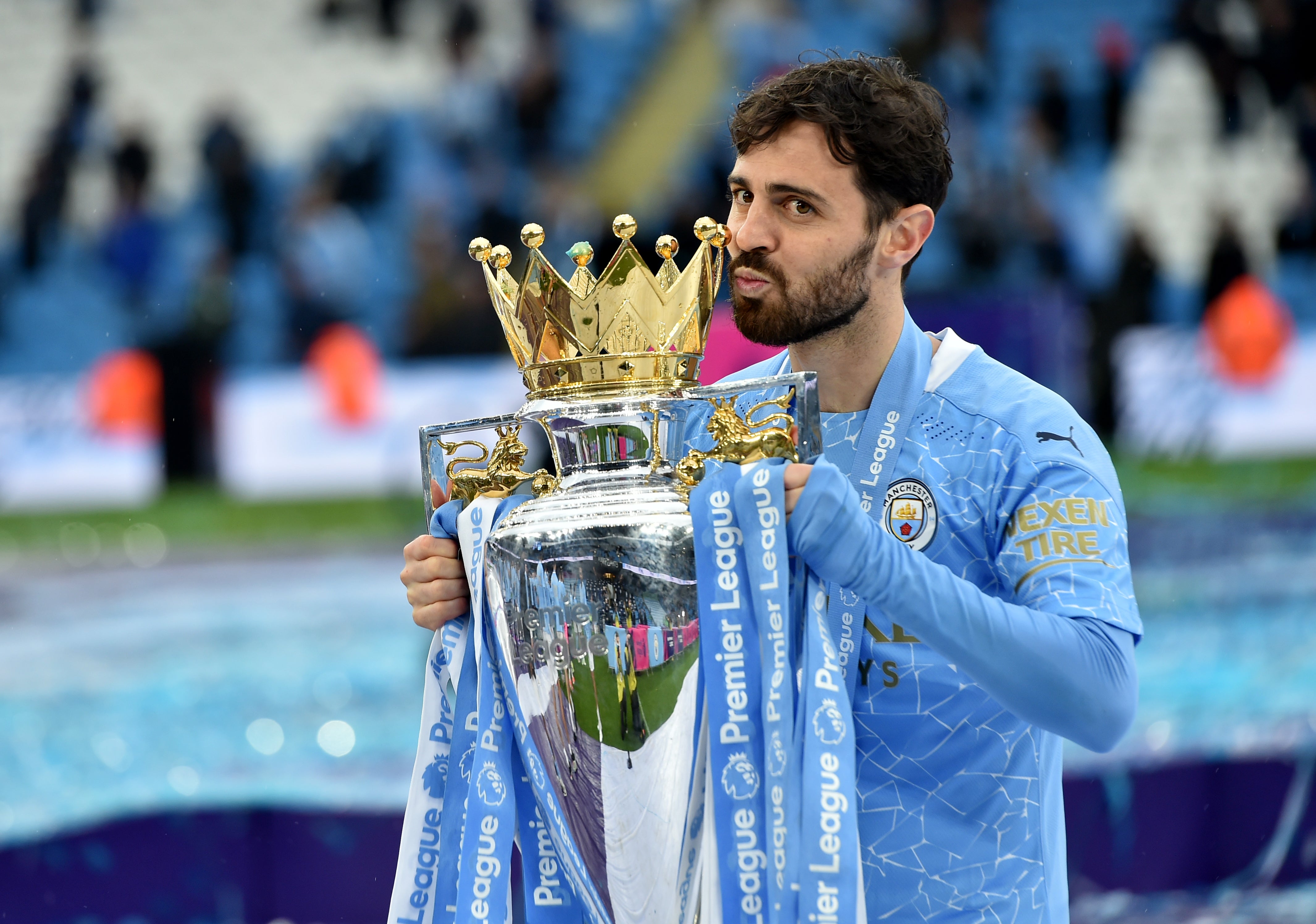 Bernardo Silva won six Premier League titles with City (Peter Powell/PA) (PA Archive)