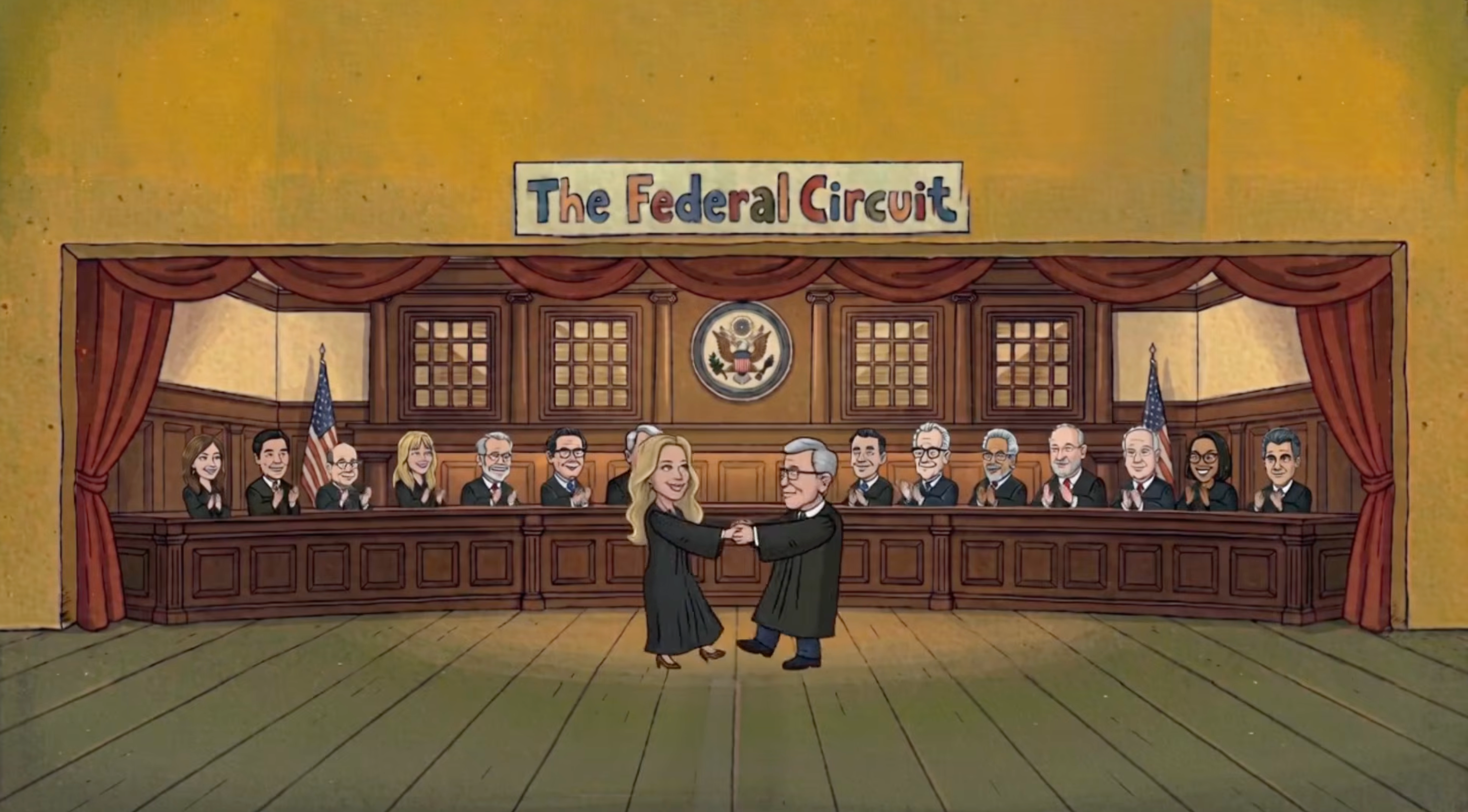 The US Court of Appeals for the Federal Circuit released a 'School of Rock' video to explain how it operates