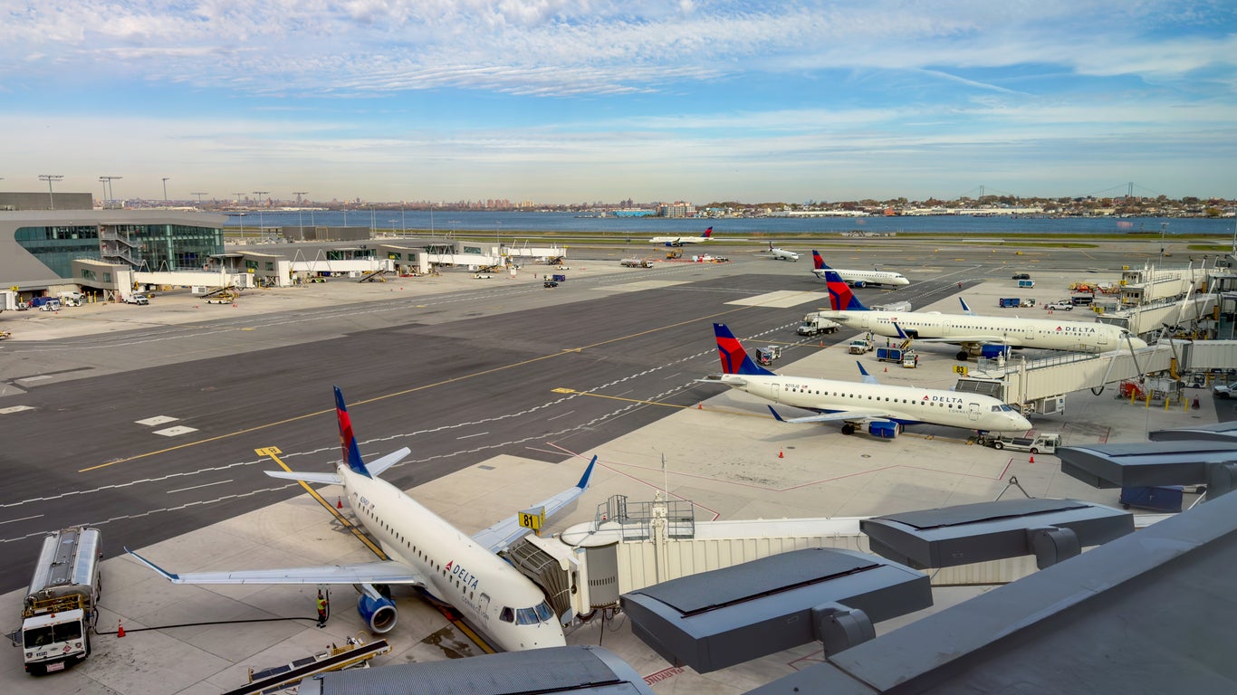 The airport didn’t give a timeline for when the runway might reopen