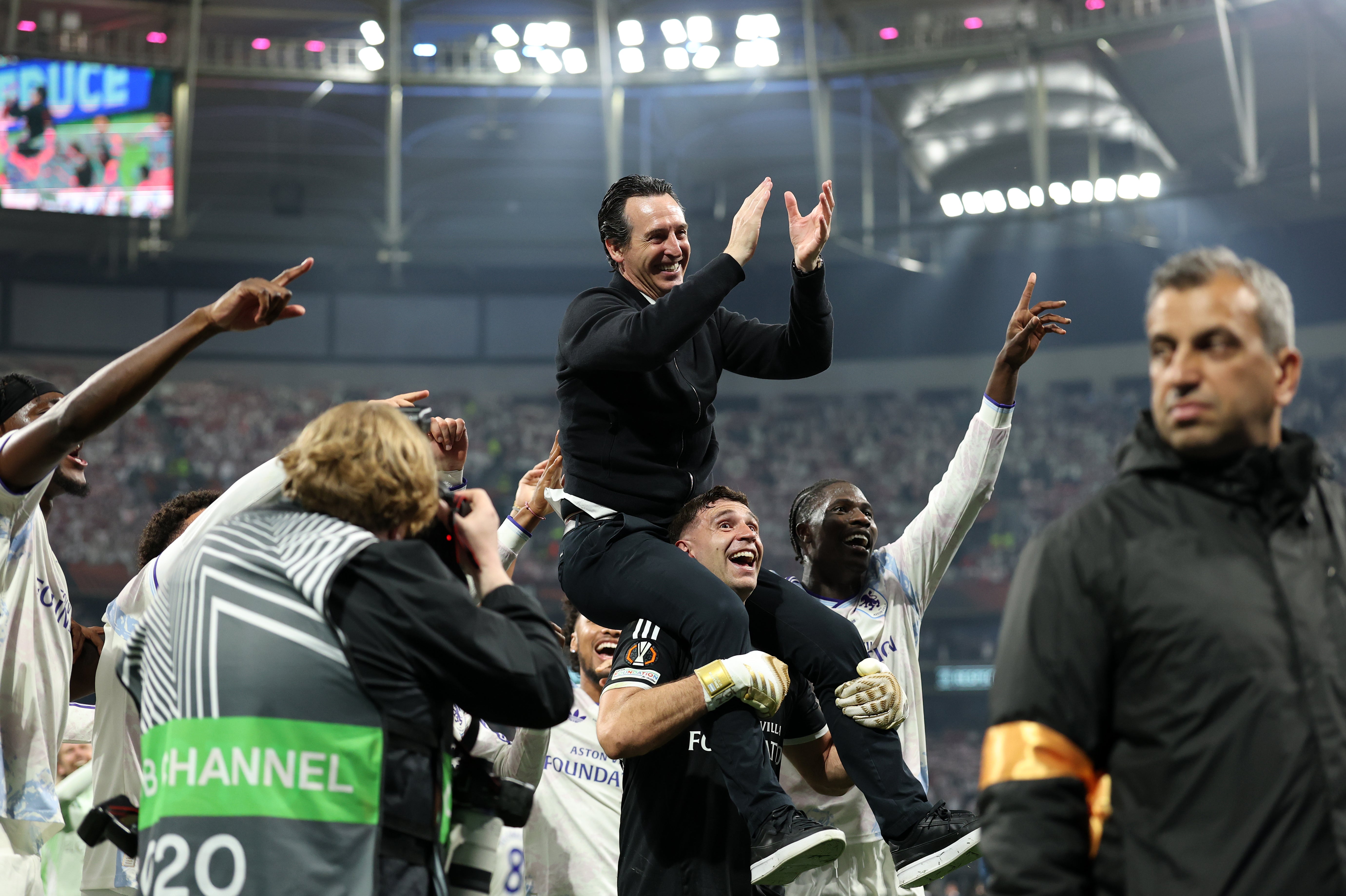 Unai Emery has now won the Europa League for a fifth time