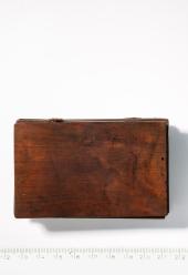 Medieval wax board book from the outside