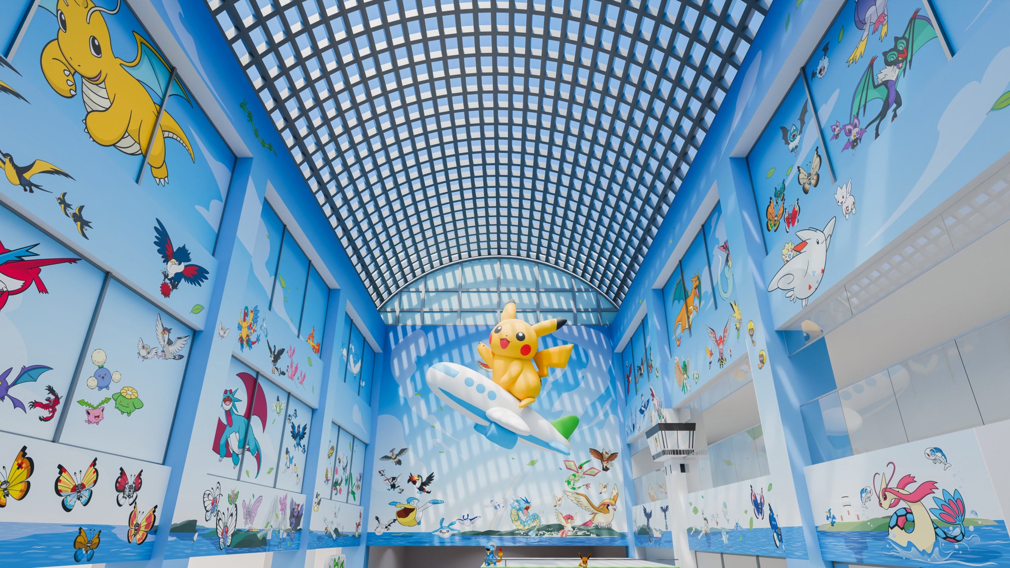 The world’s first Pokémon-themed airport is opening in Japan this summer