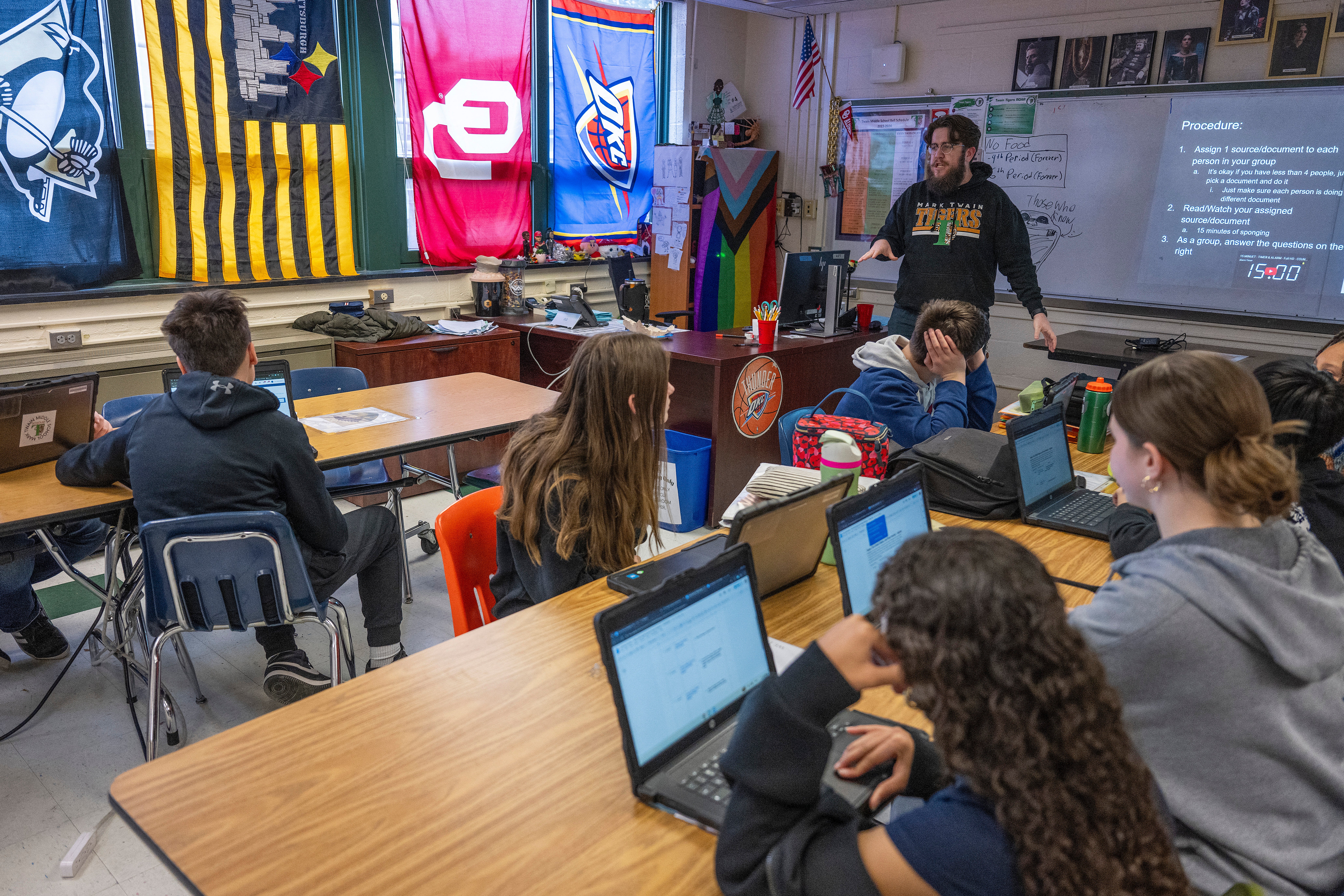 The U.S. Surgeon General’s Office is recommending that schools cut back on screen time, ban cellphones, and encourage old fashioned pen-and-paper learning methods