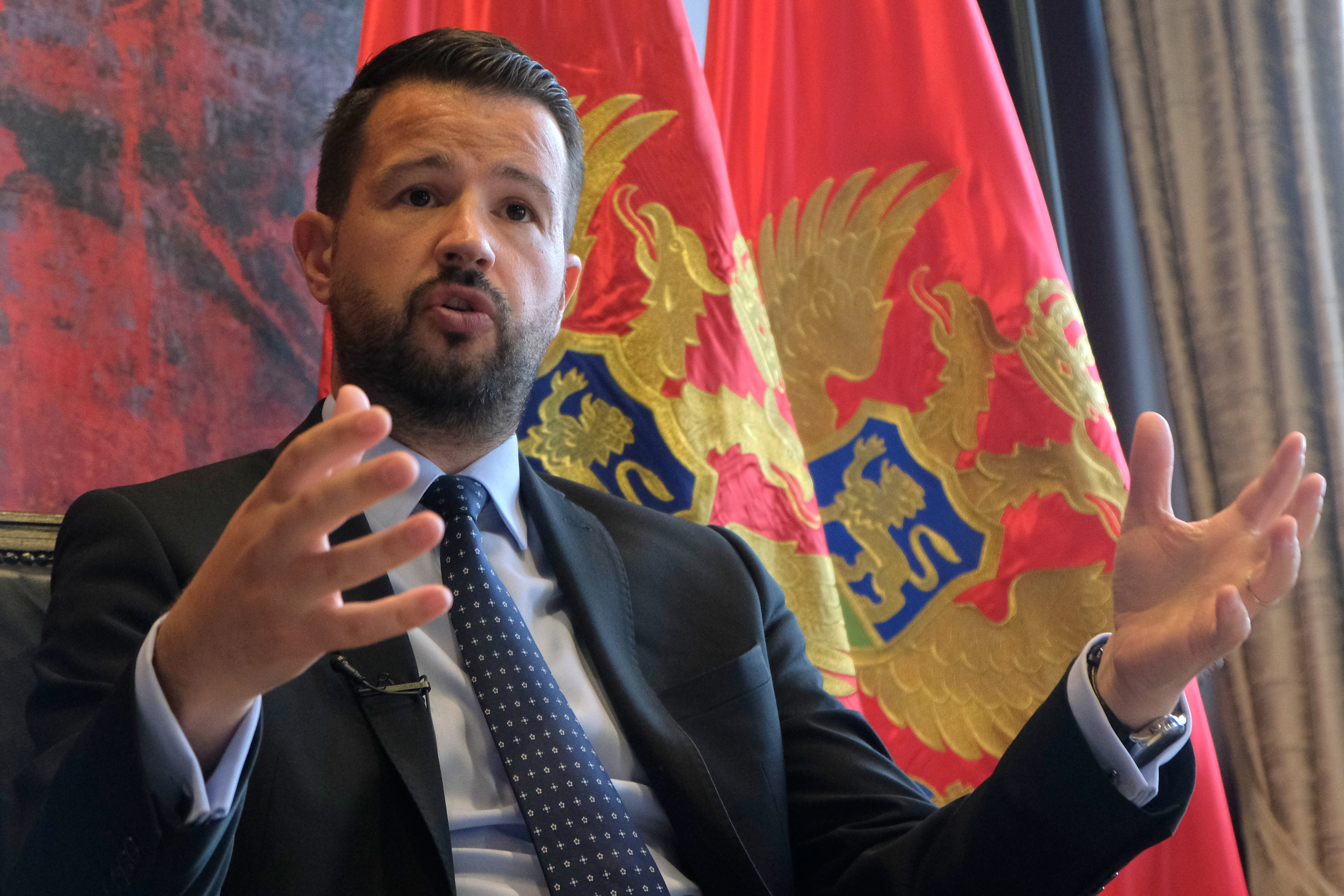 Montenegro's President Jakov Milatovic (Copyright 2026 The Associated Press. All rights reserved)