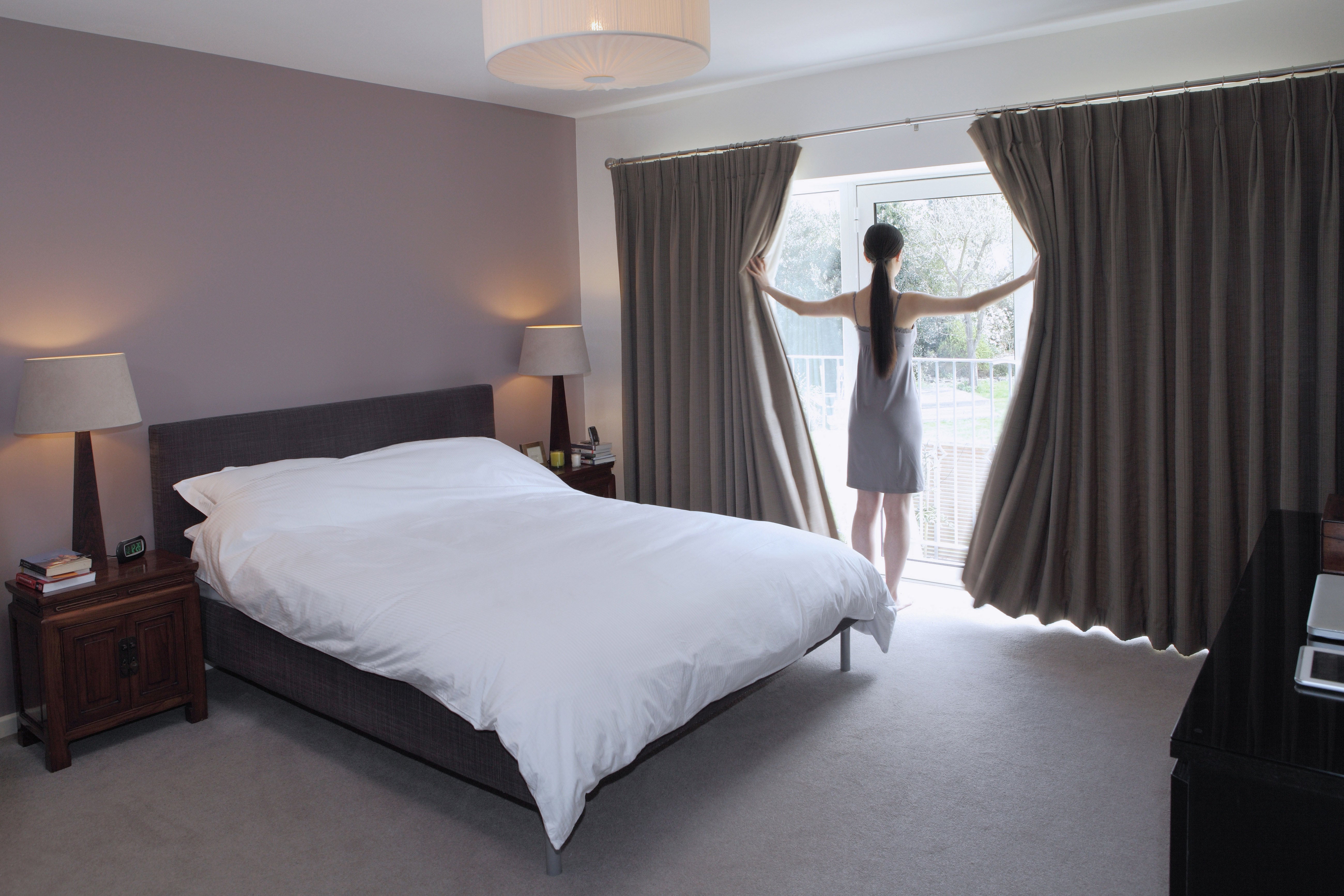 Keeping the curtains drawn helps your house heat up less throughout the day. (PA)