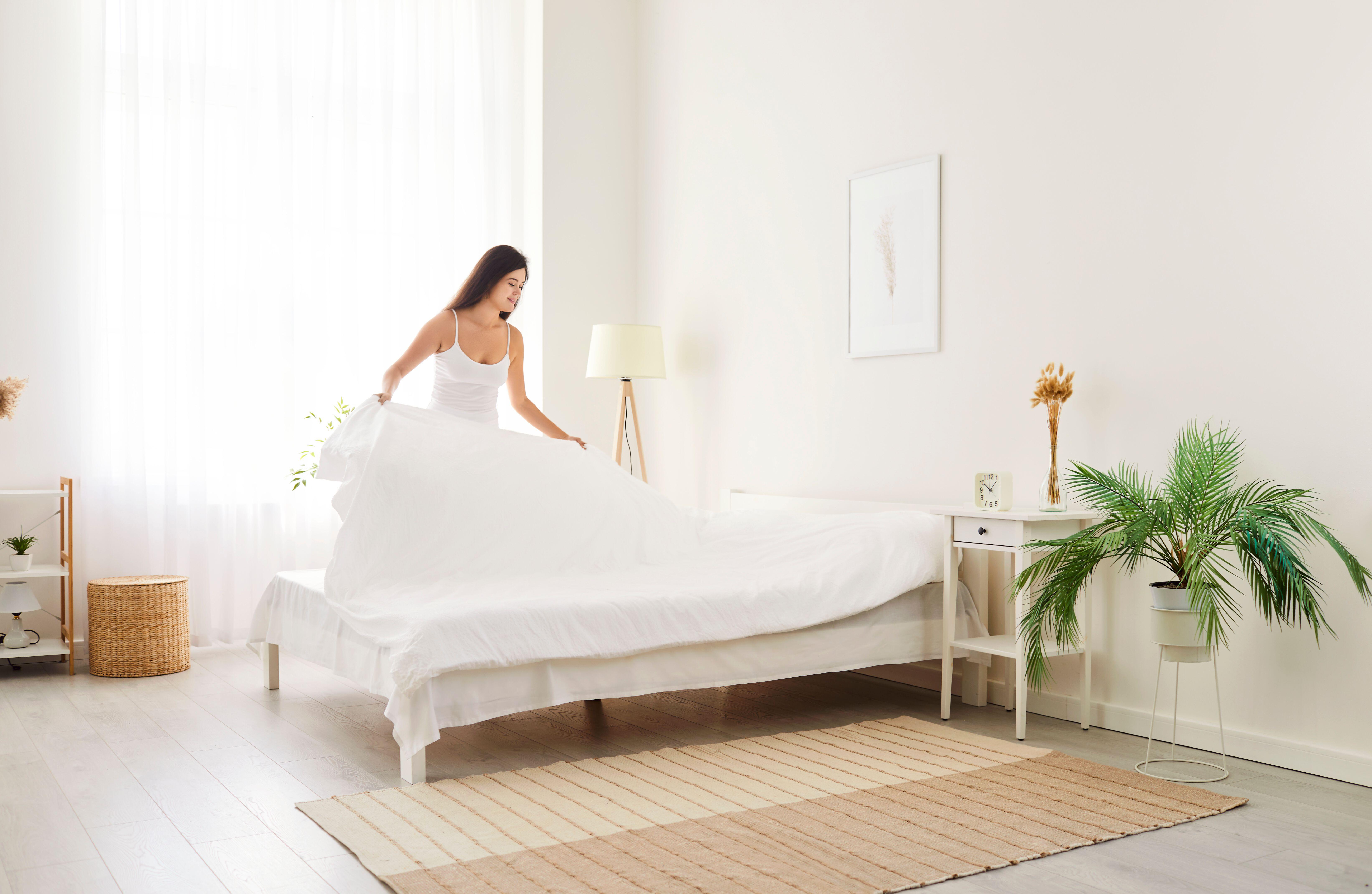 A lot of people have a lighter duvet in the summer to help them keep cool. (Alamy/PA)