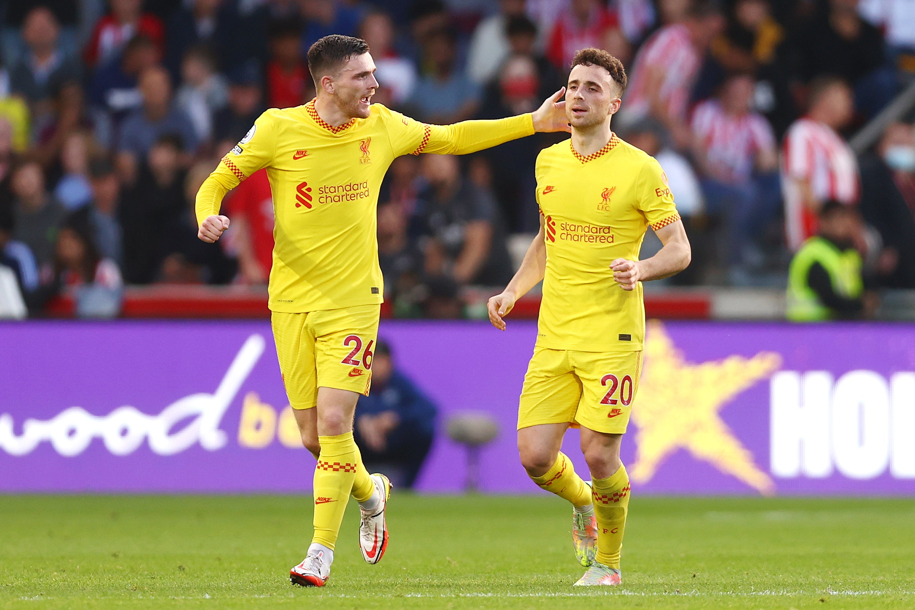 Robertson and Diogo Jota were good friends before the latter’s untimely death