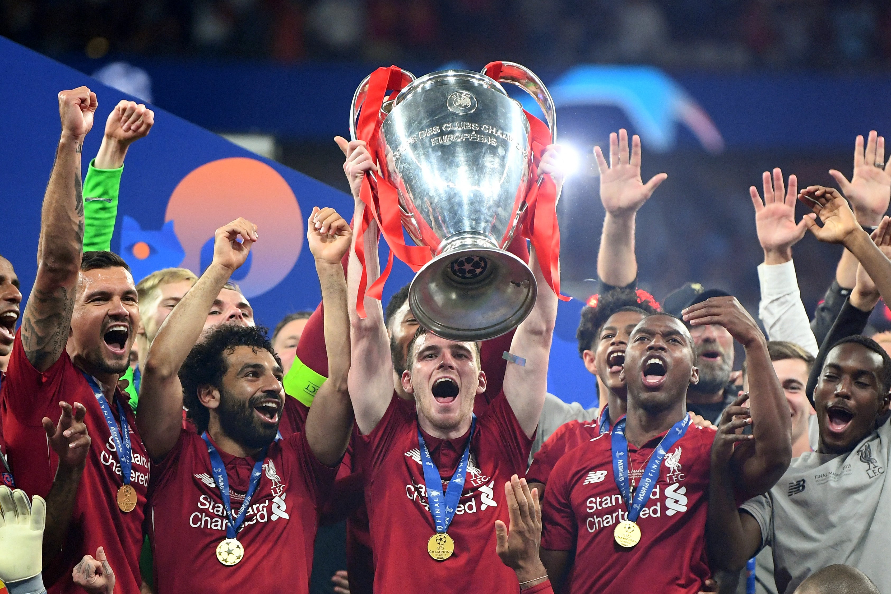 Robertson cites the 2019 Champions League final as his greatest memory