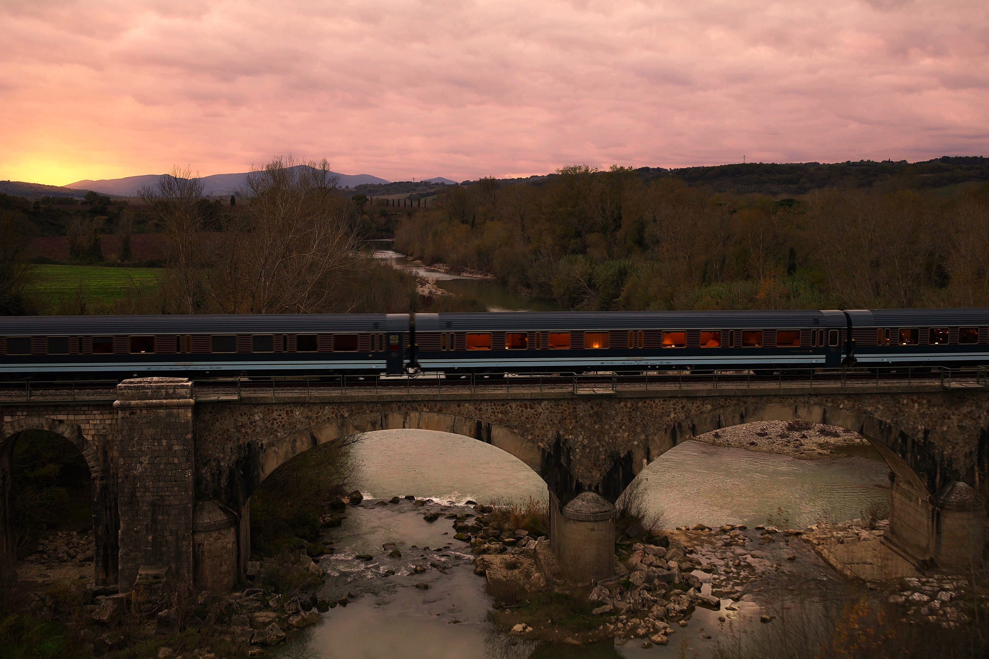 The train will travel through Italy, Romania and Turkey (La Dolce Vita Orient Express)