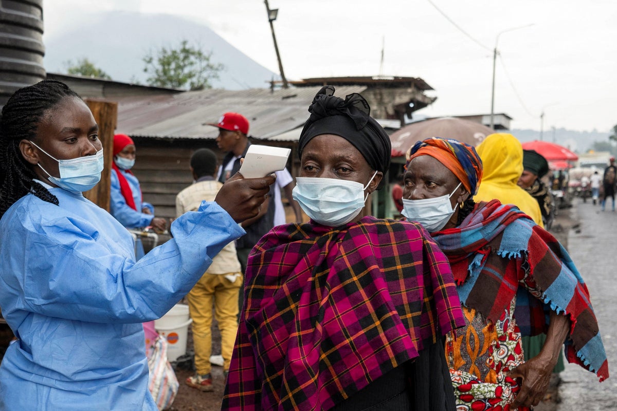 Fears as Ebola cases reported in rebel-held area hundred of kilometres from epicentre The outbreak ​has ⁠been linked to 139 ‌deaths 