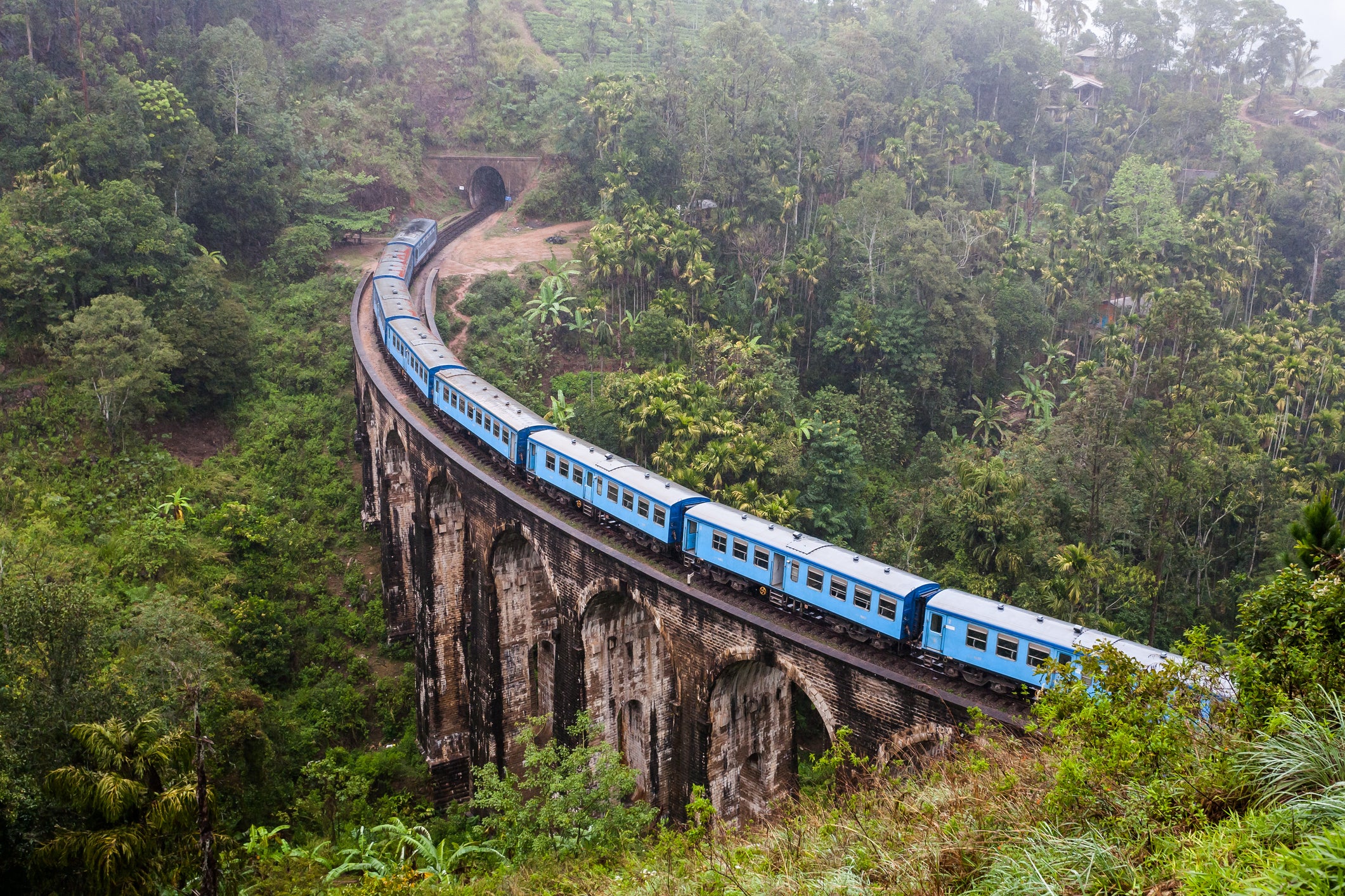 The Nine Arches Bridge Demodara is one of Sri Lanka’s best-known sites