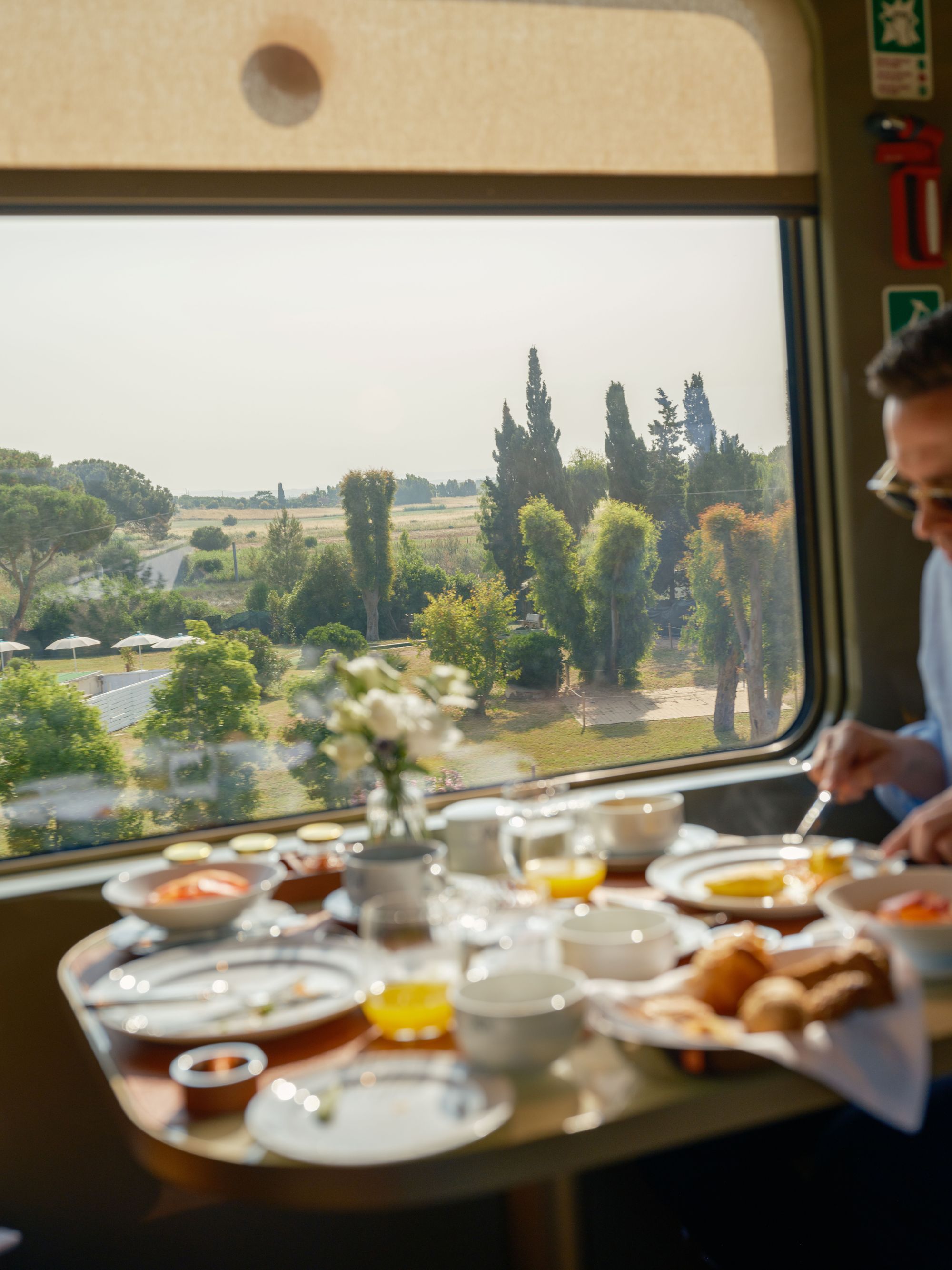 Breakfast with a view