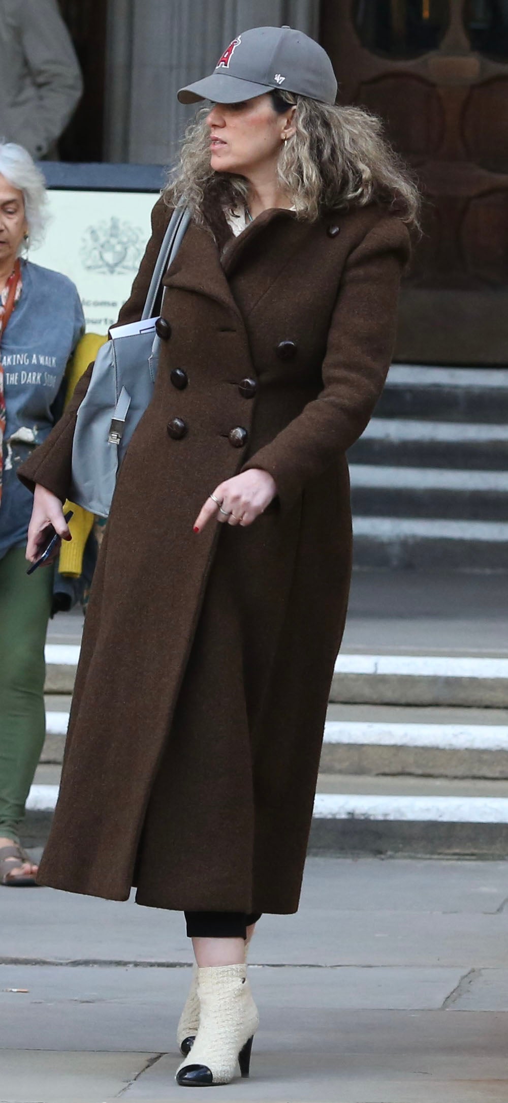 Amanda Navaian outside court