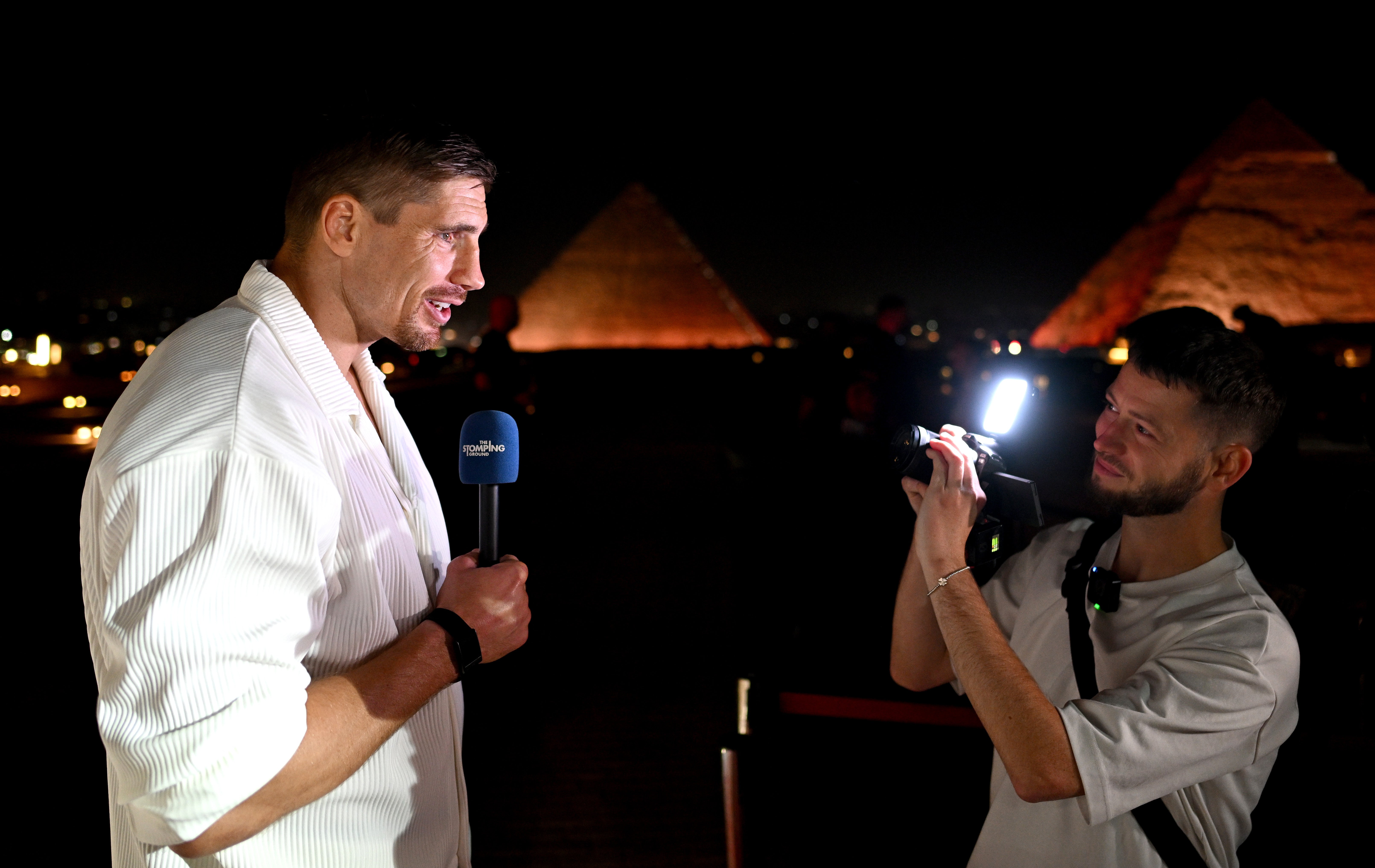 Verhoeven has been doing his media duties in Egypt