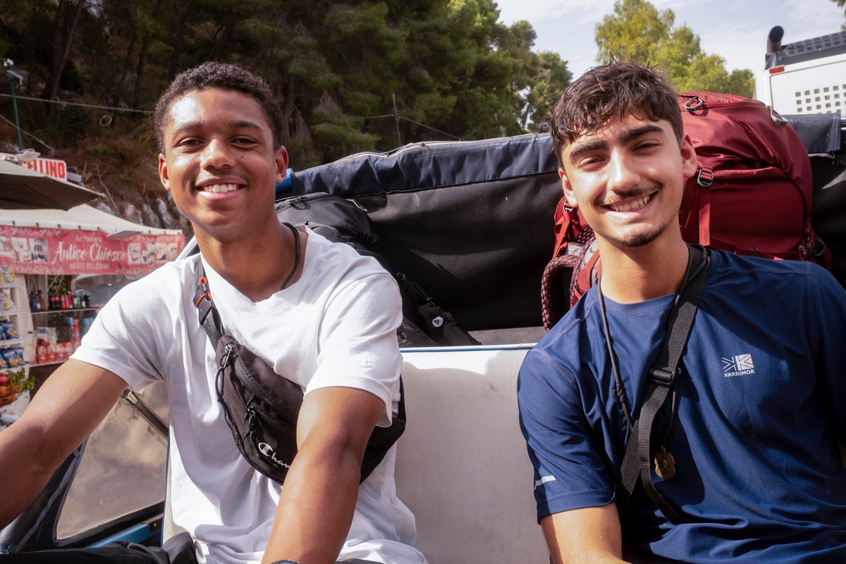‘Big up Scousers!’: Jo and Kush react after winning Race Across the World