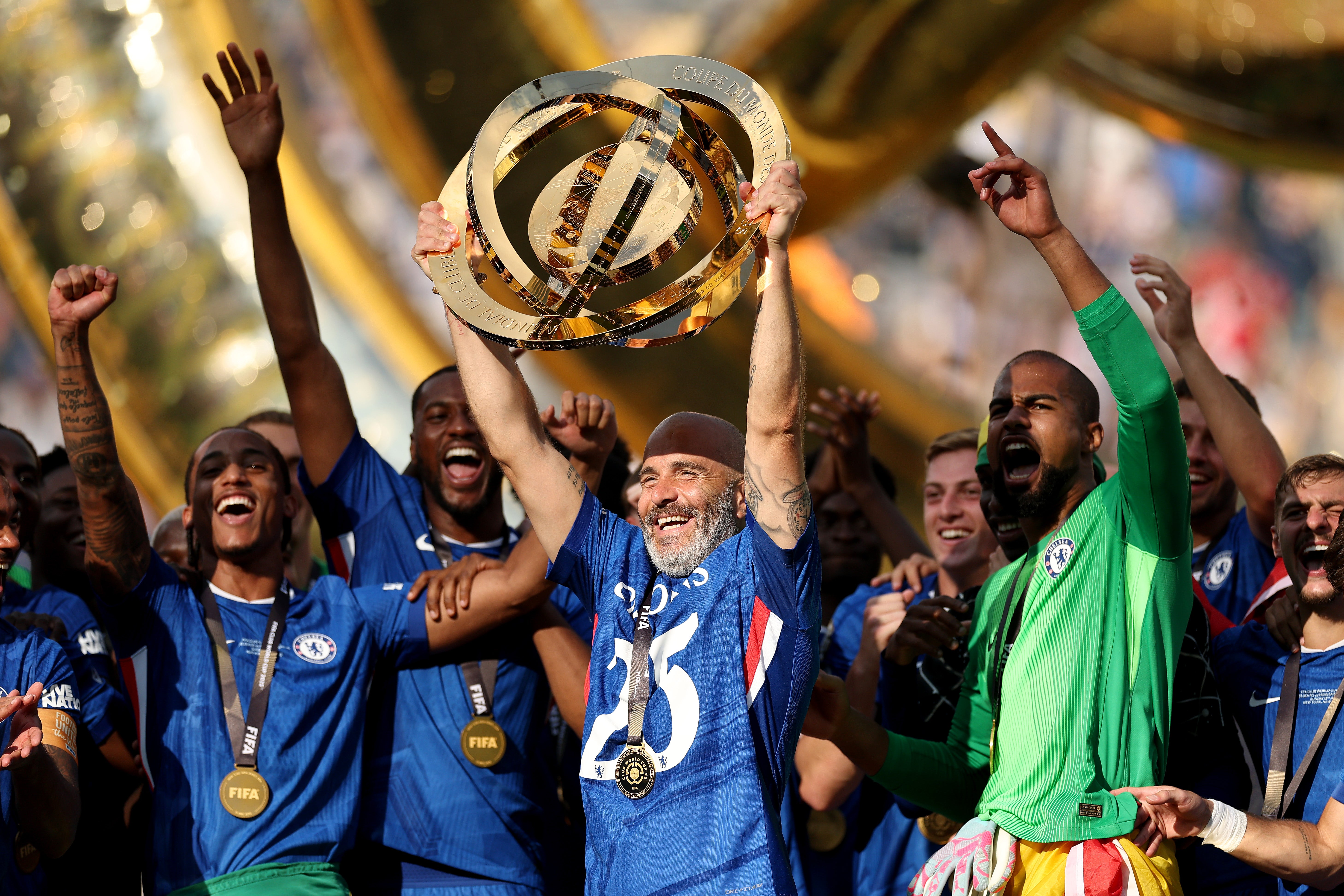 Enzo Maresca's time at Chelsea included a Club World Cup success (Getty)