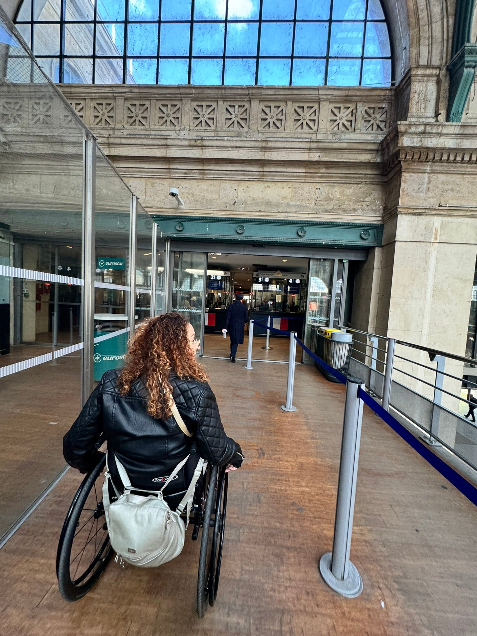 Carrie-Ann was keen to test all parts of the journey from booking to arrival in Paris