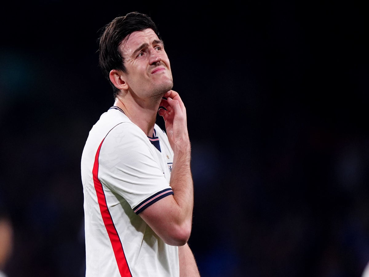 Harry Maguire 'shocked and gutted' to miss out on World Cup with England | The Independent