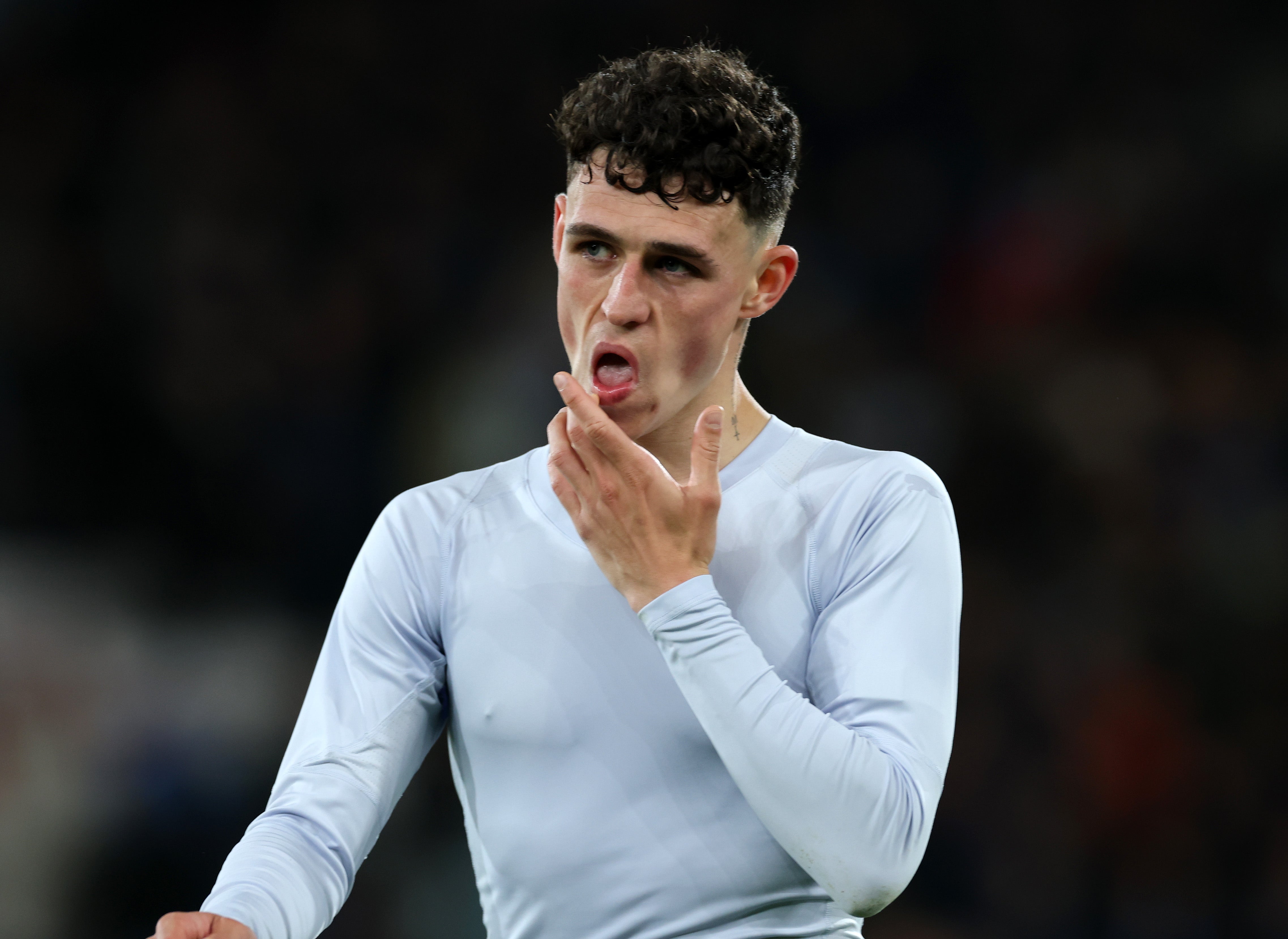 Manchester City midfielder Phil Foden (Getty)