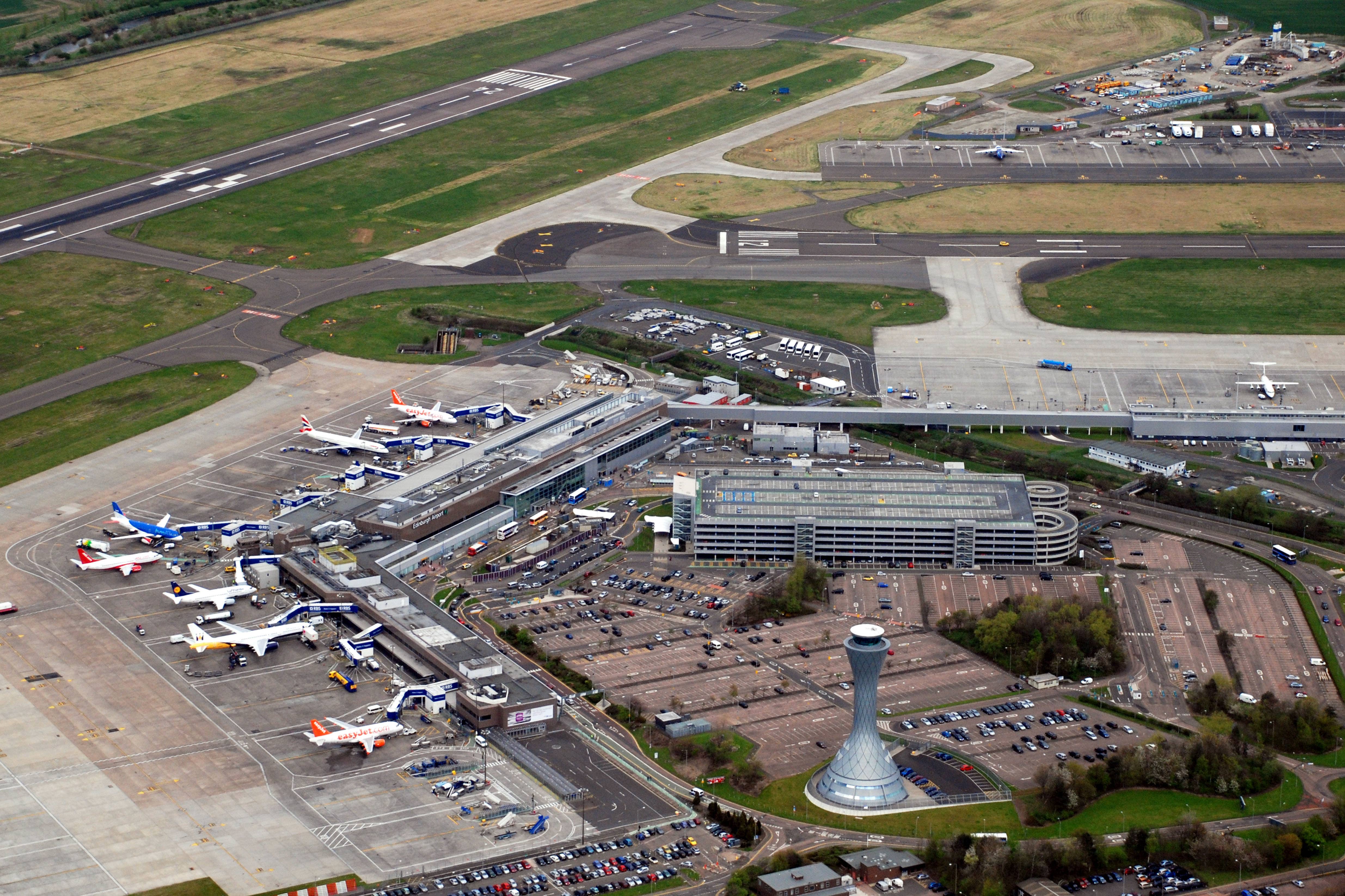 Workers at Edinburgh Airport have threatened to take industrial action this summer (Alamy/PA)