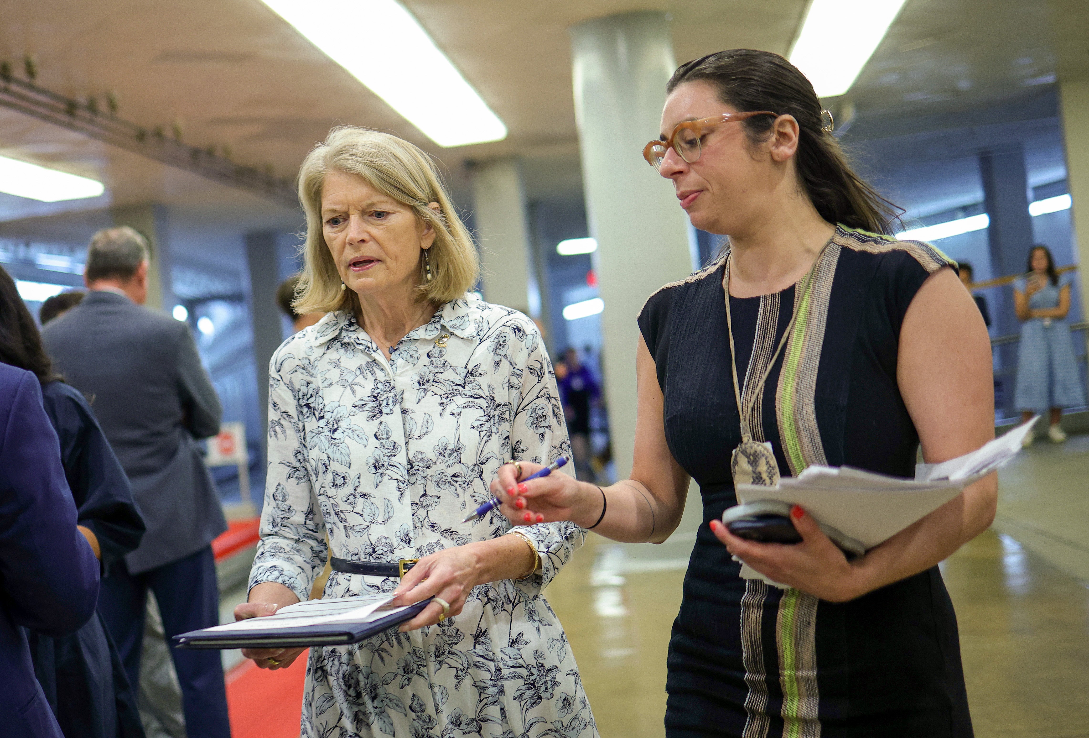 Lisa Murkowski is one of the GOP senators who has criticized the lack of planned guardrails around the DOJ's 'weaponization' fund