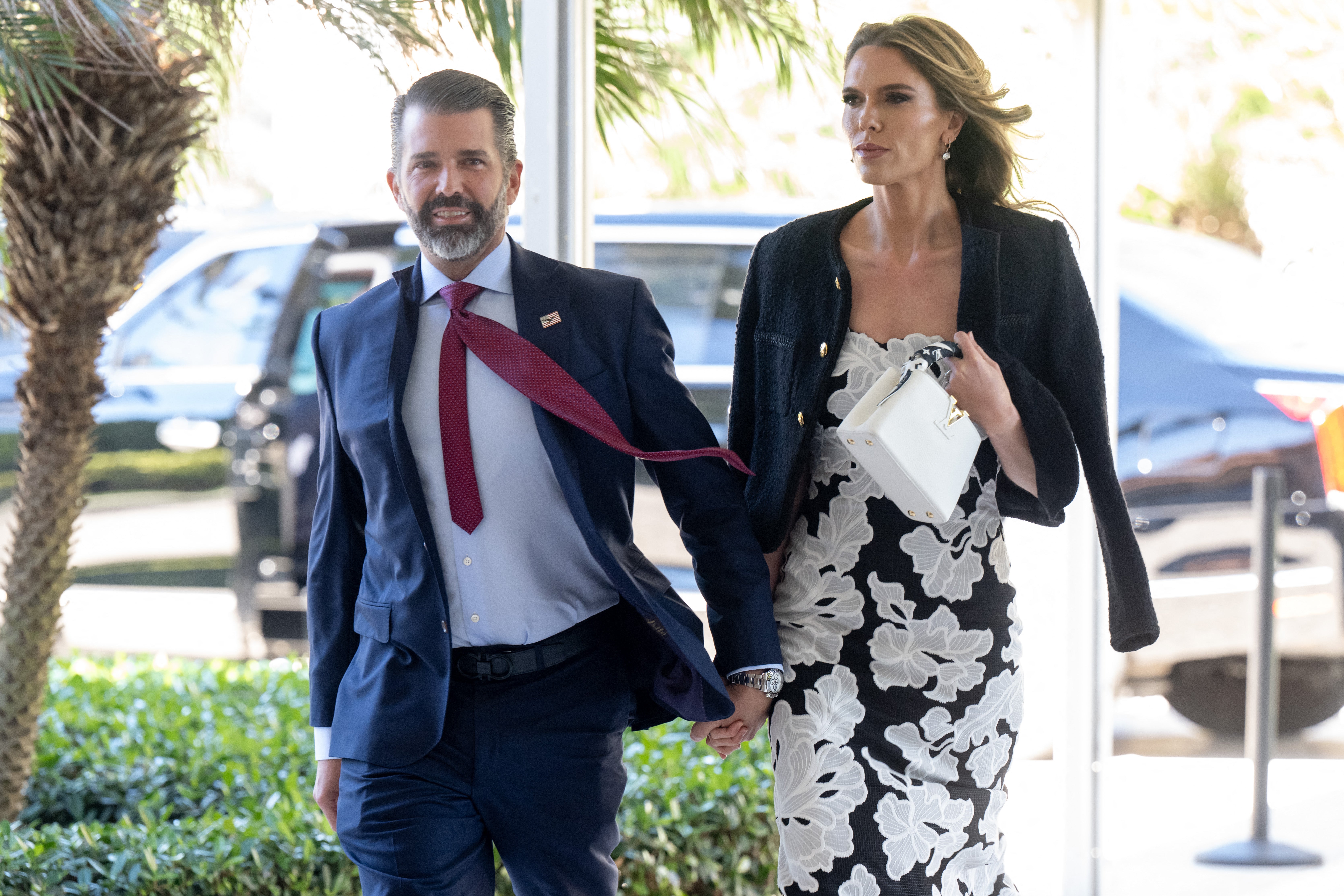 Donald Trump Jr is set to marry Bettina Anderson this weekend in the Bahamas, according to reports – though it’s unclear if his father will be in attendance