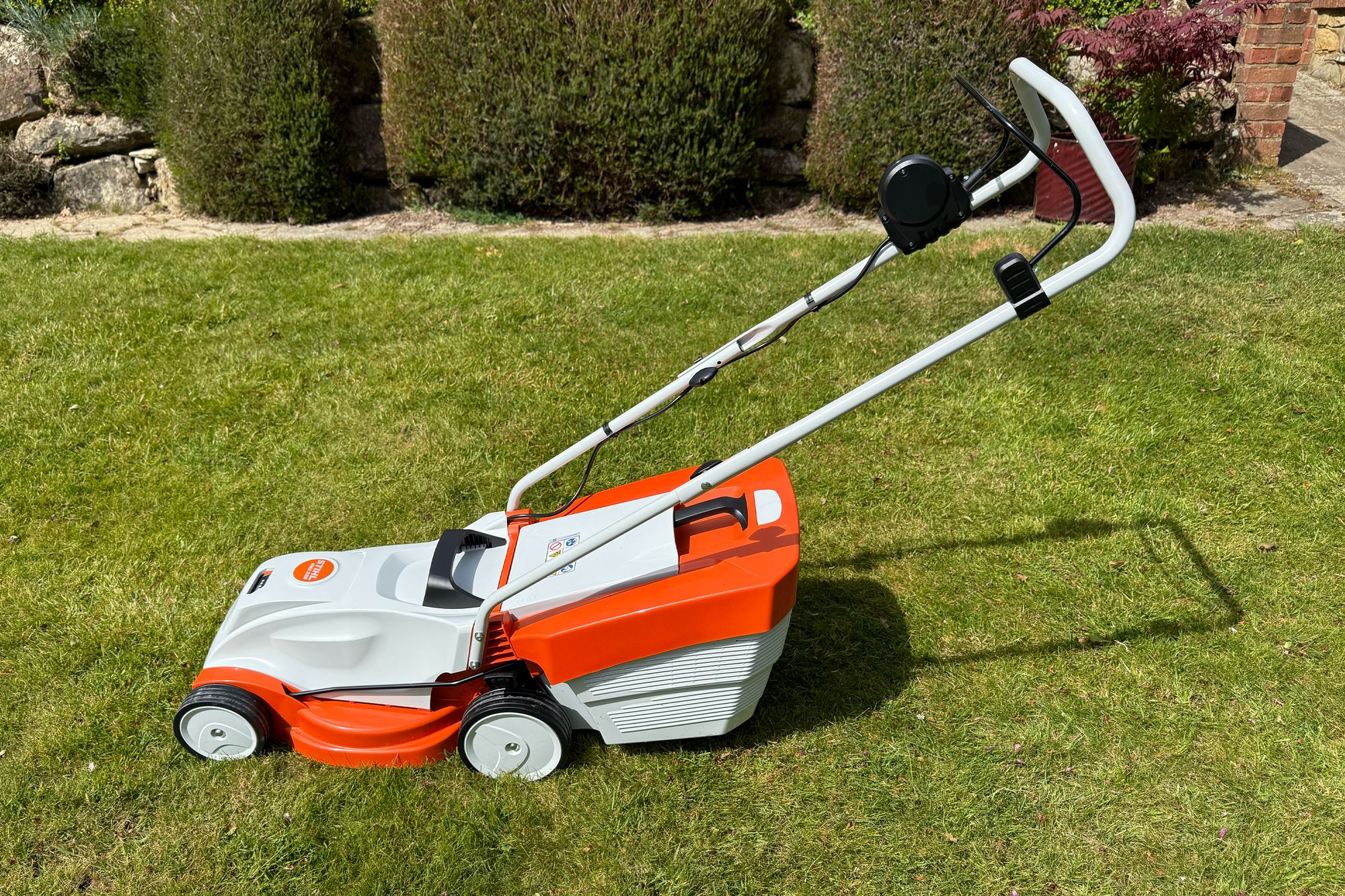 This is easy to maneuver around the garden (Zoe Phillimore/The Independent)