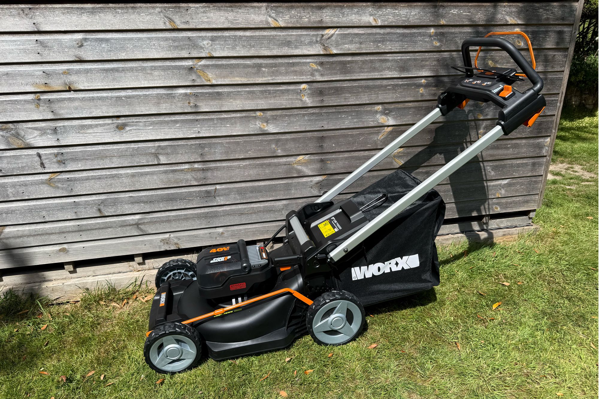 This is an easy to operate lawnmower (Zoe Phillimore/The Independent)
