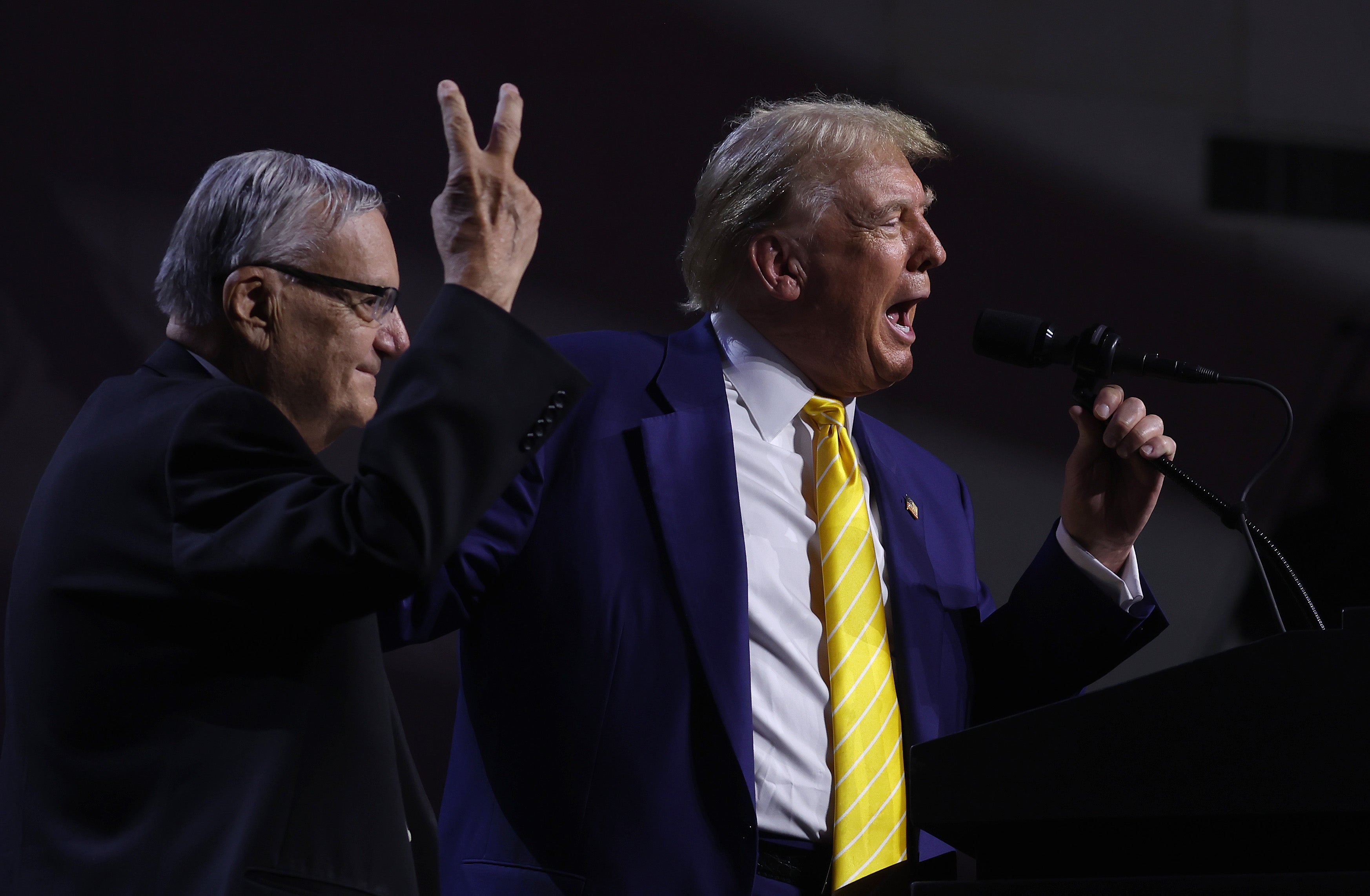 Donald Trump has made references to a third term in office, though it is never clear how serious he is