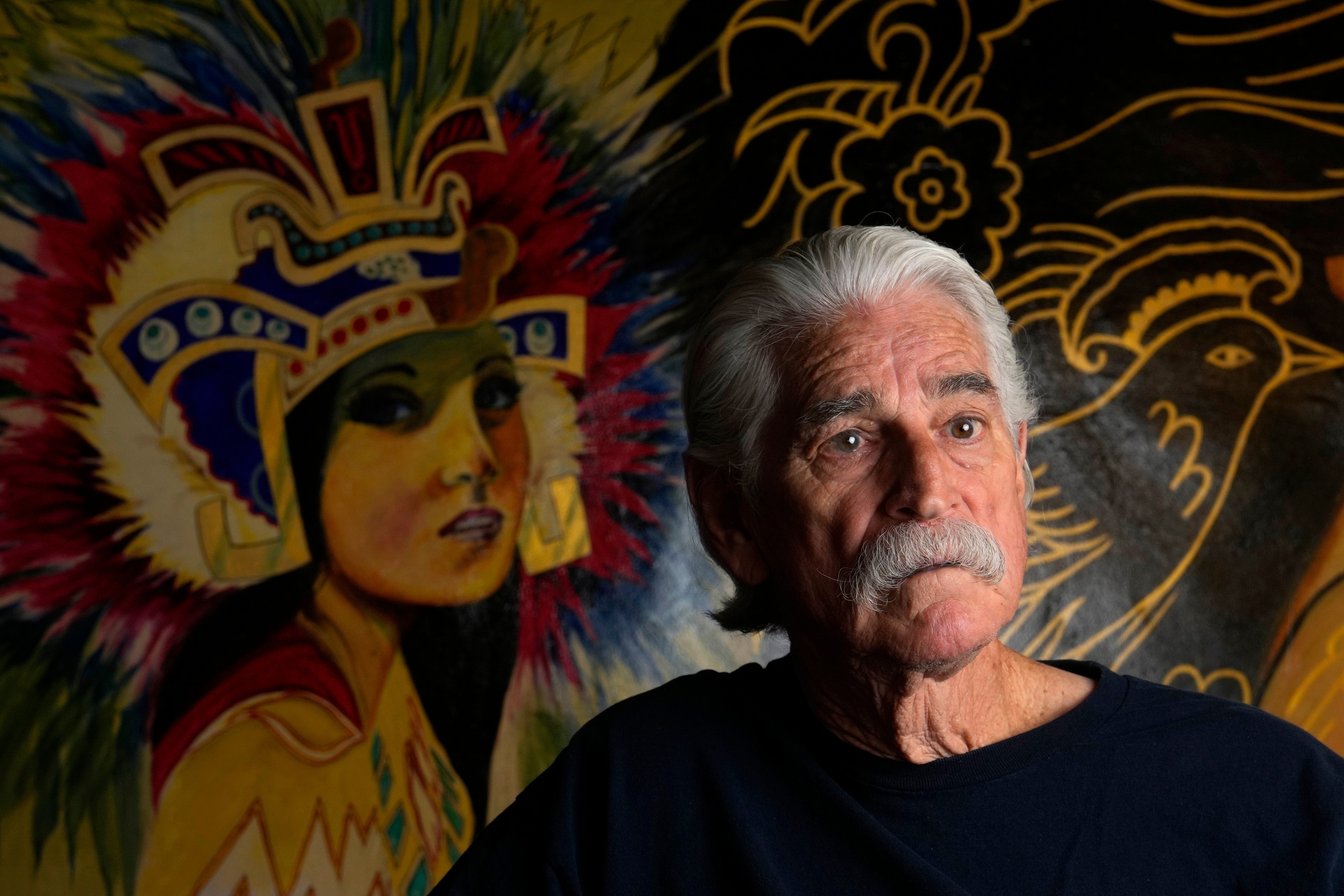 Earl Wilcox, a longtime activist and restaurant owner in Phoenix, said between affordability issues and immigration enforcement, he believes Latino support for Trump is waning (AP)